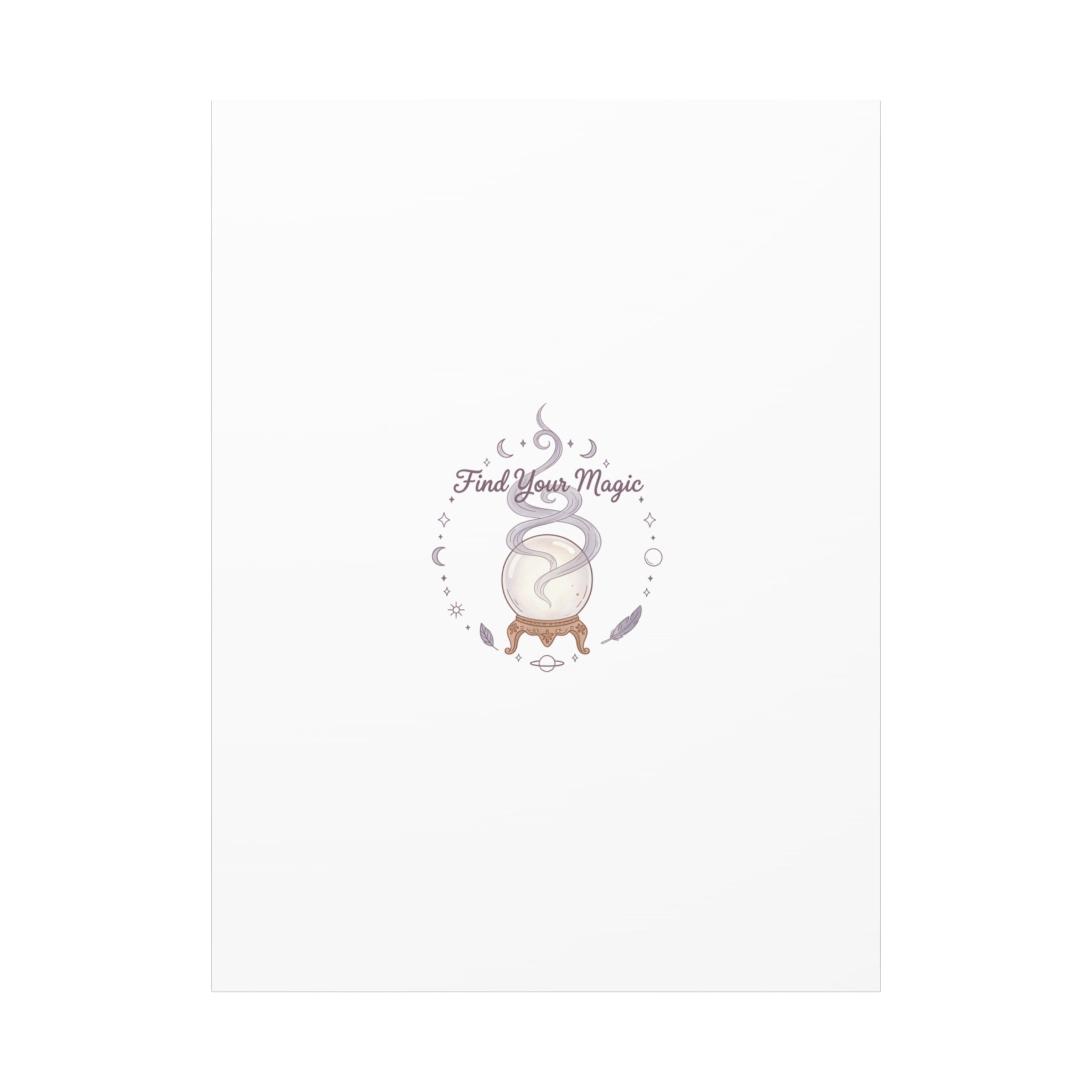 Find Your Magic Canvas | witchcore, moon phase, crystals