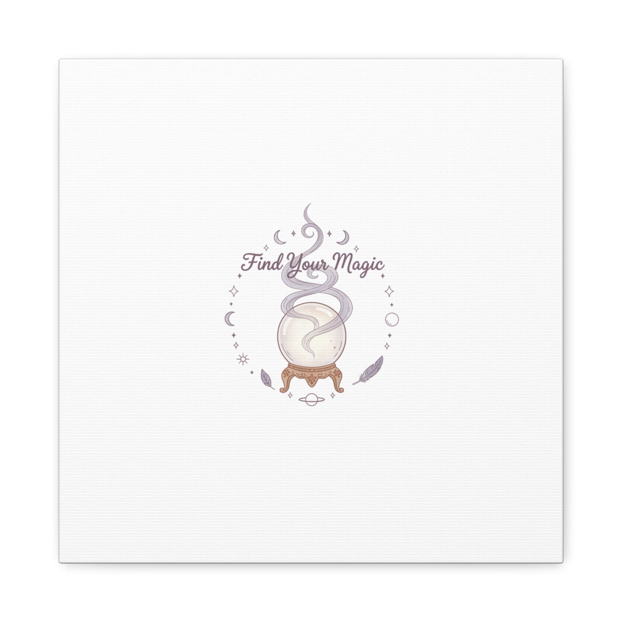 Find Your Magic Canvas | witchcore, moon phase, crystals