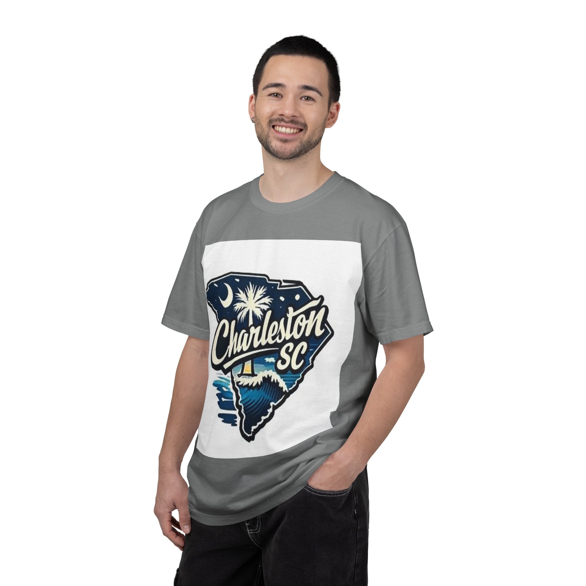 Charleston SC State Outline Logo