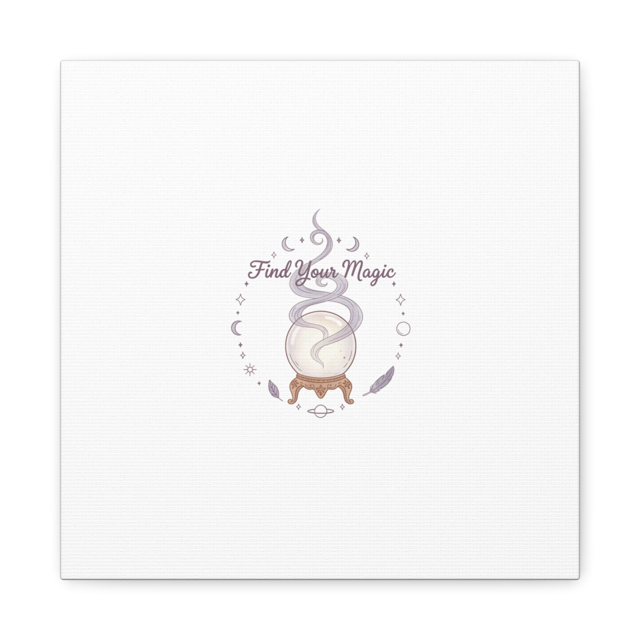 Find Your Magic Canvas | witchcore, moon phase, crystals