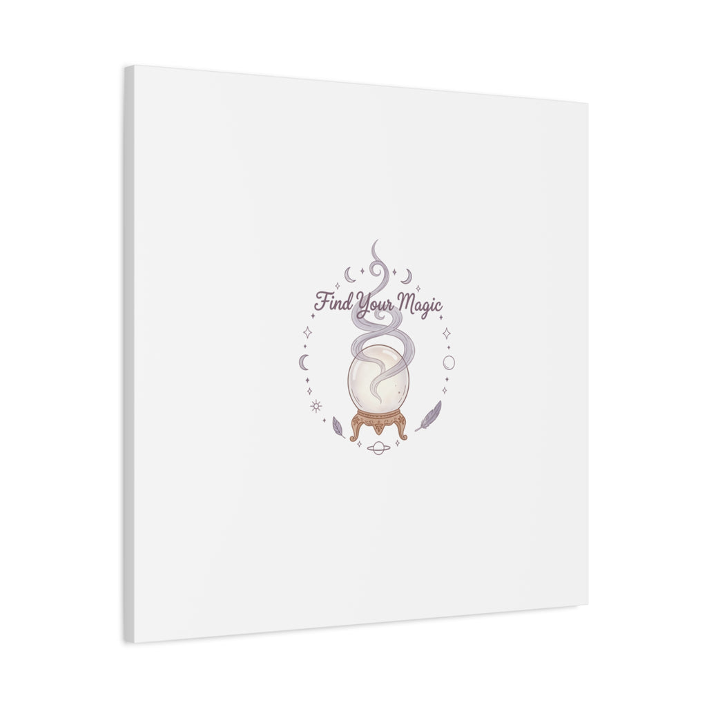 Find Your Magic Canvas | witchcore, moon phase, crystals