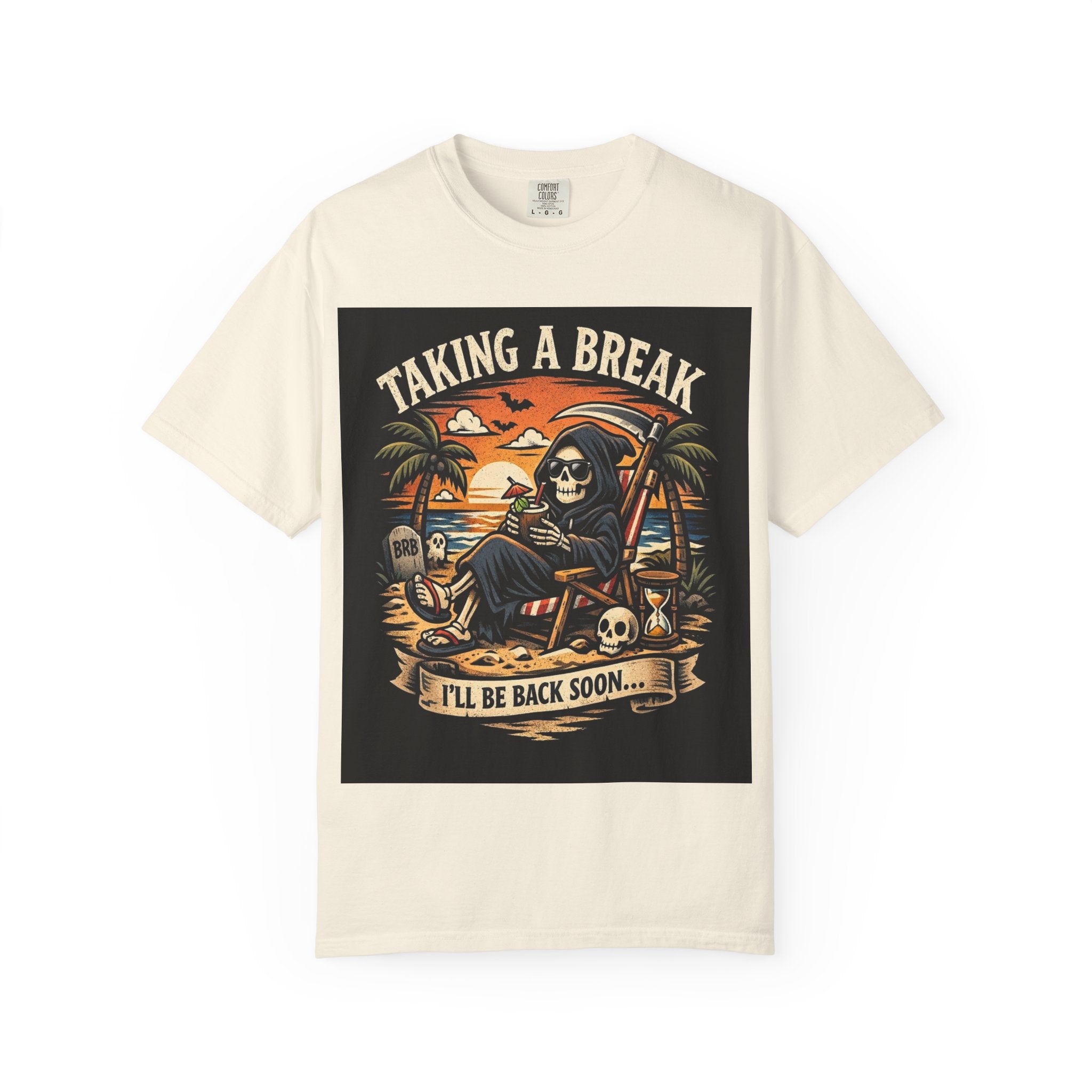 Grim Reaper's Beach Vacation