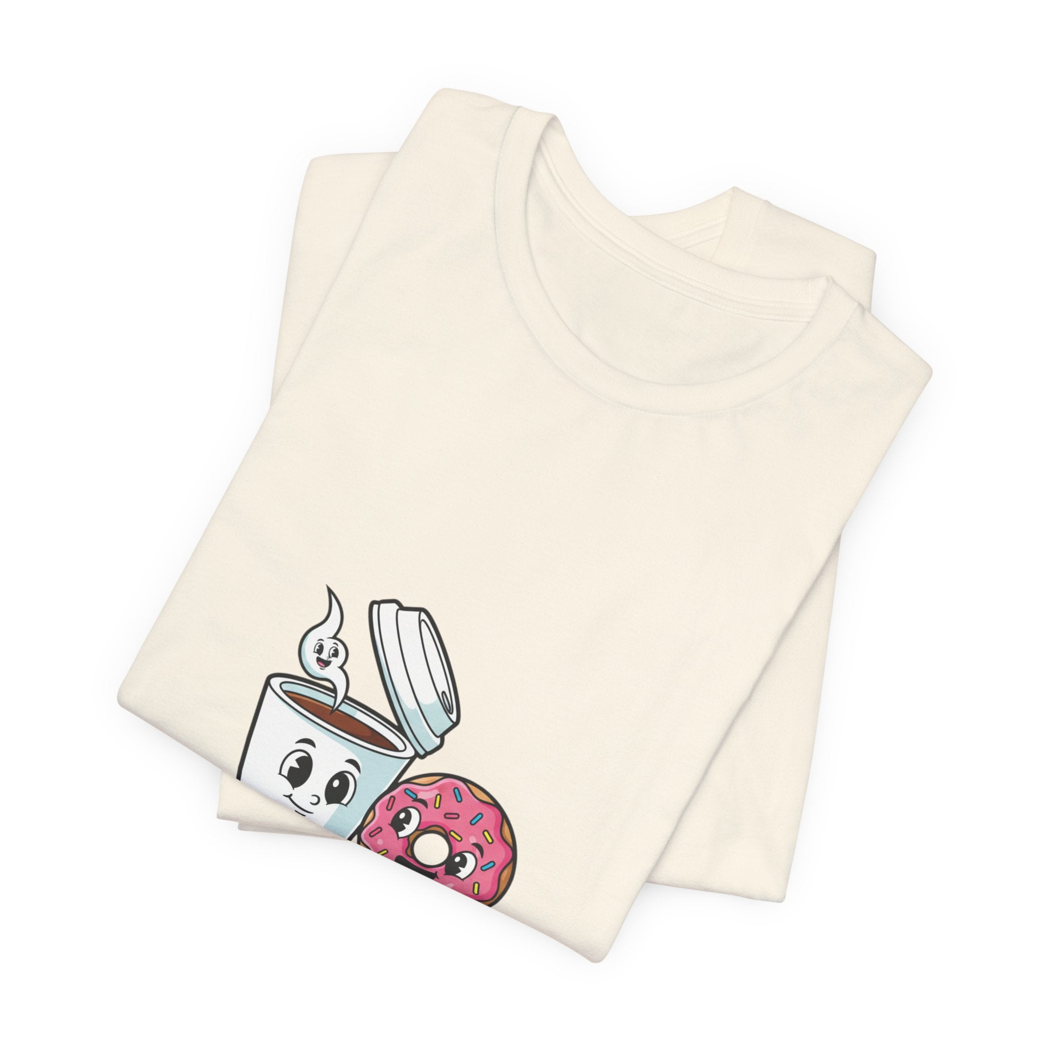 Snack Attack: Fueling Office Jokes Tee | office humor, coffee fuel