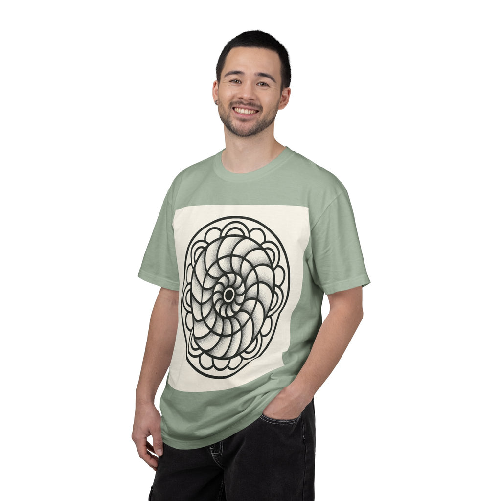 Intricate Black and White Mandala Design