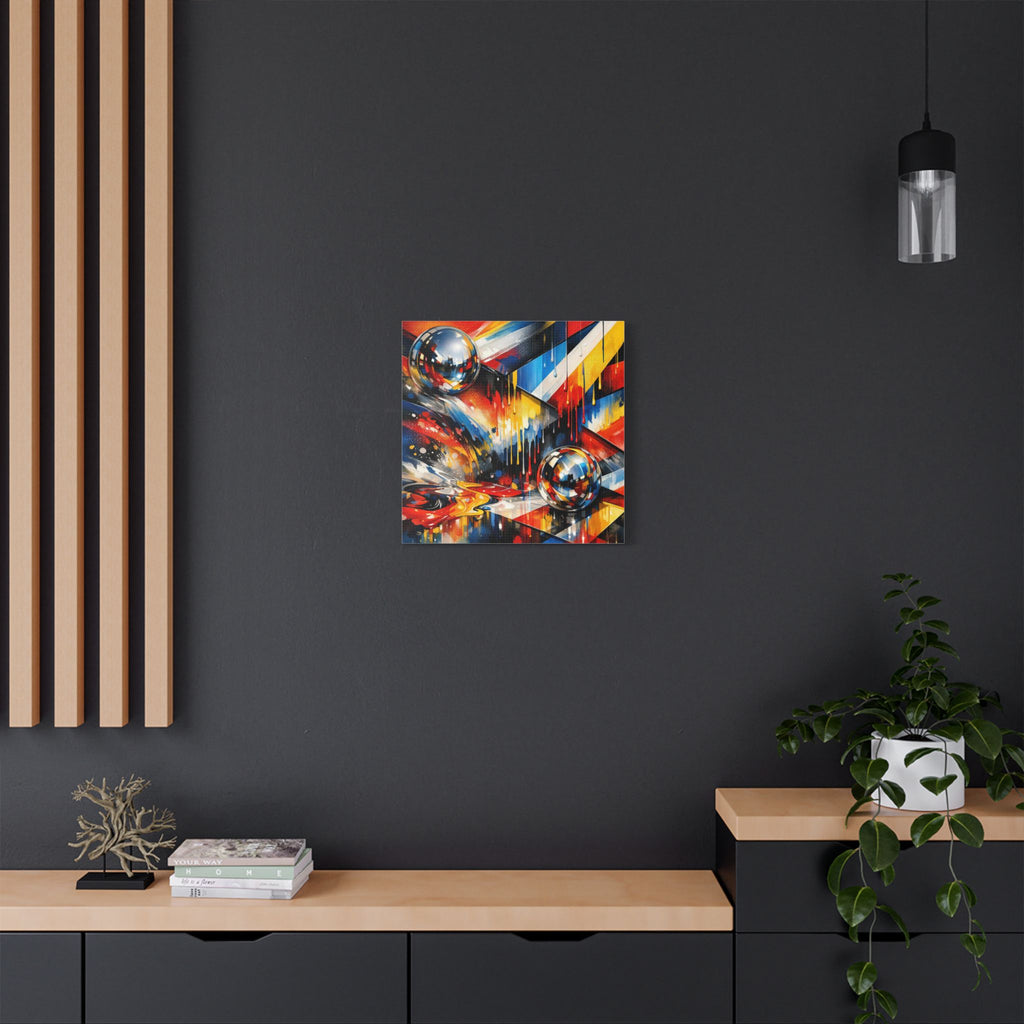History of Art Series — Satin Canvas Print