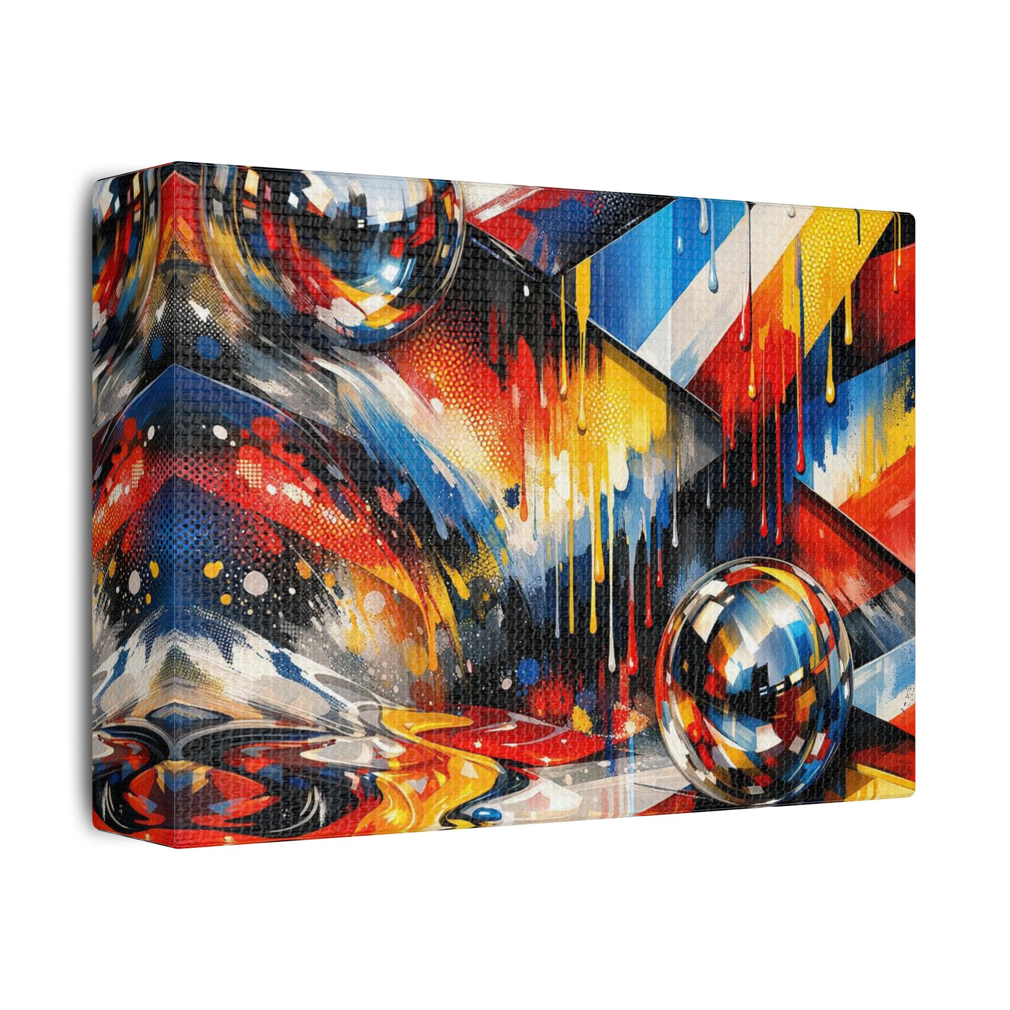History of Art Series — Satin Canvas Print