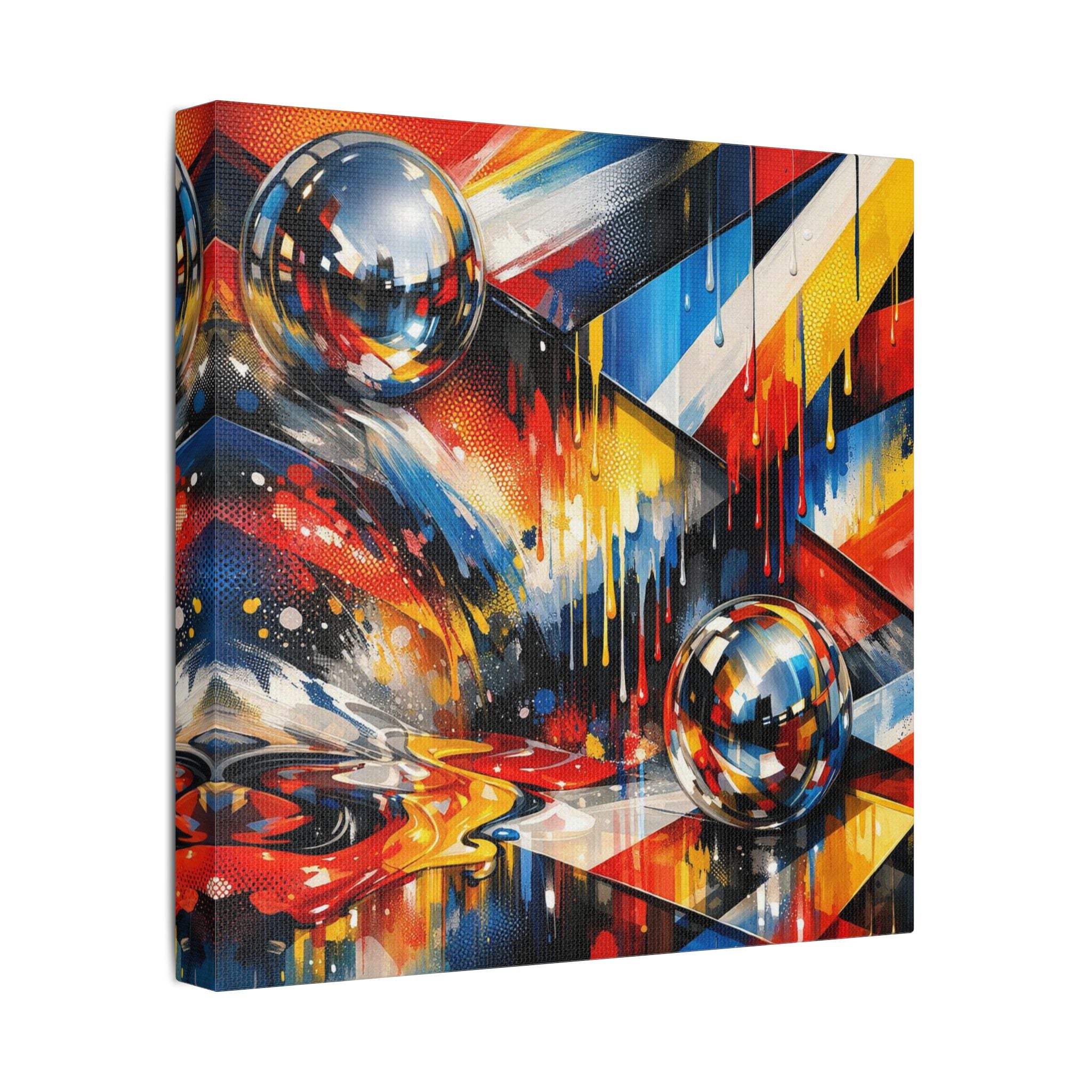 History of Art Series — Satin Canvas Print