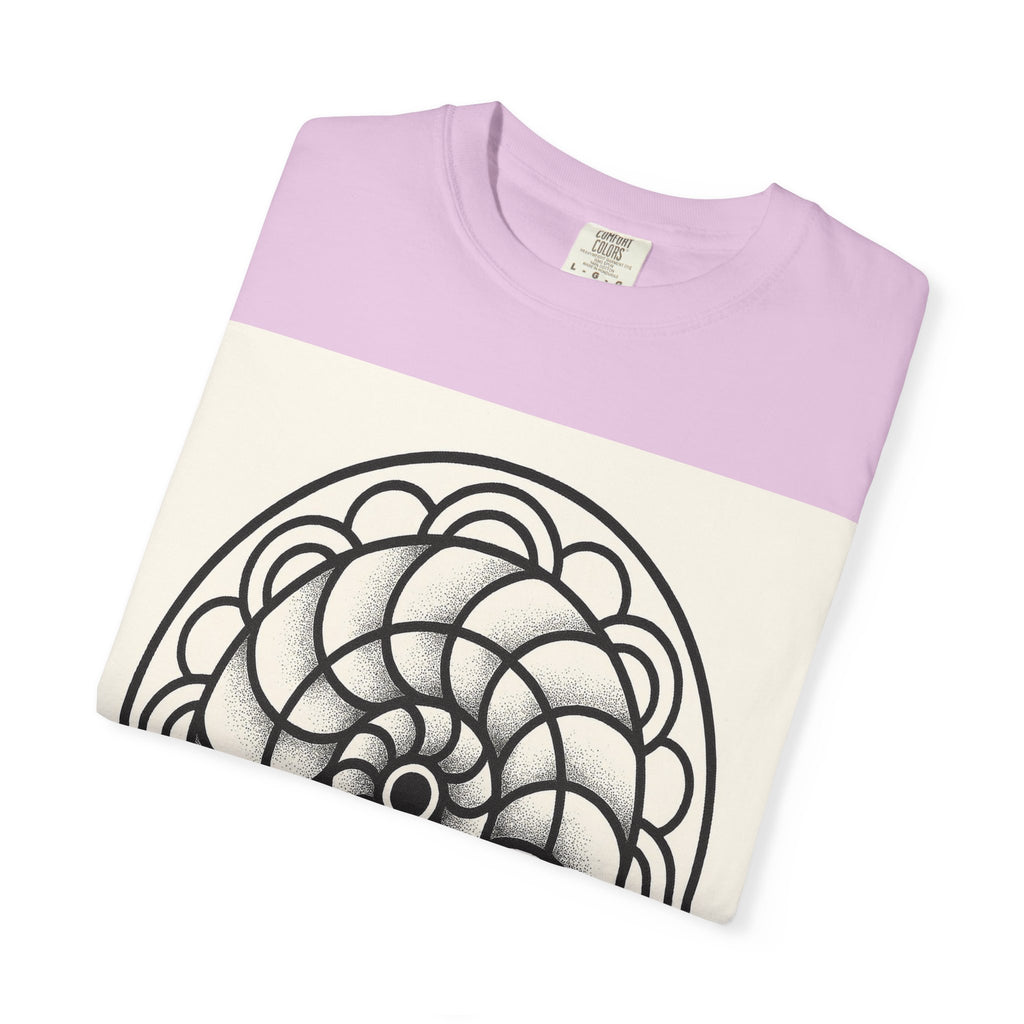 Intricate Black and White Mandala Design