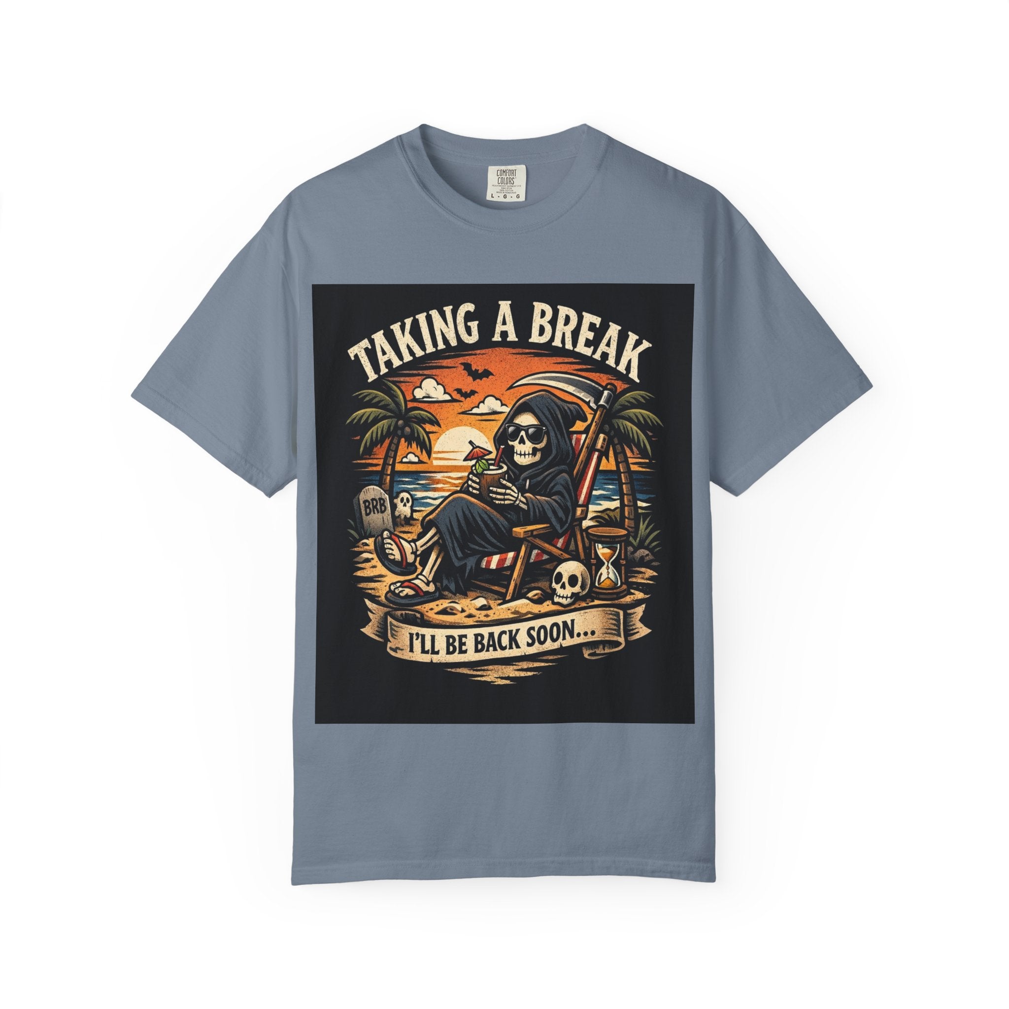 Grim Reaper's Beach Vacation