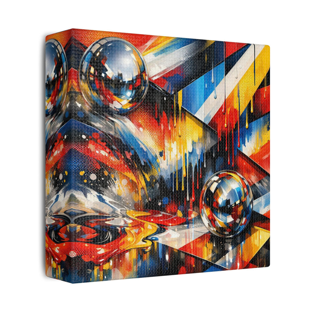 History of Art Series — Satin Canvas Print