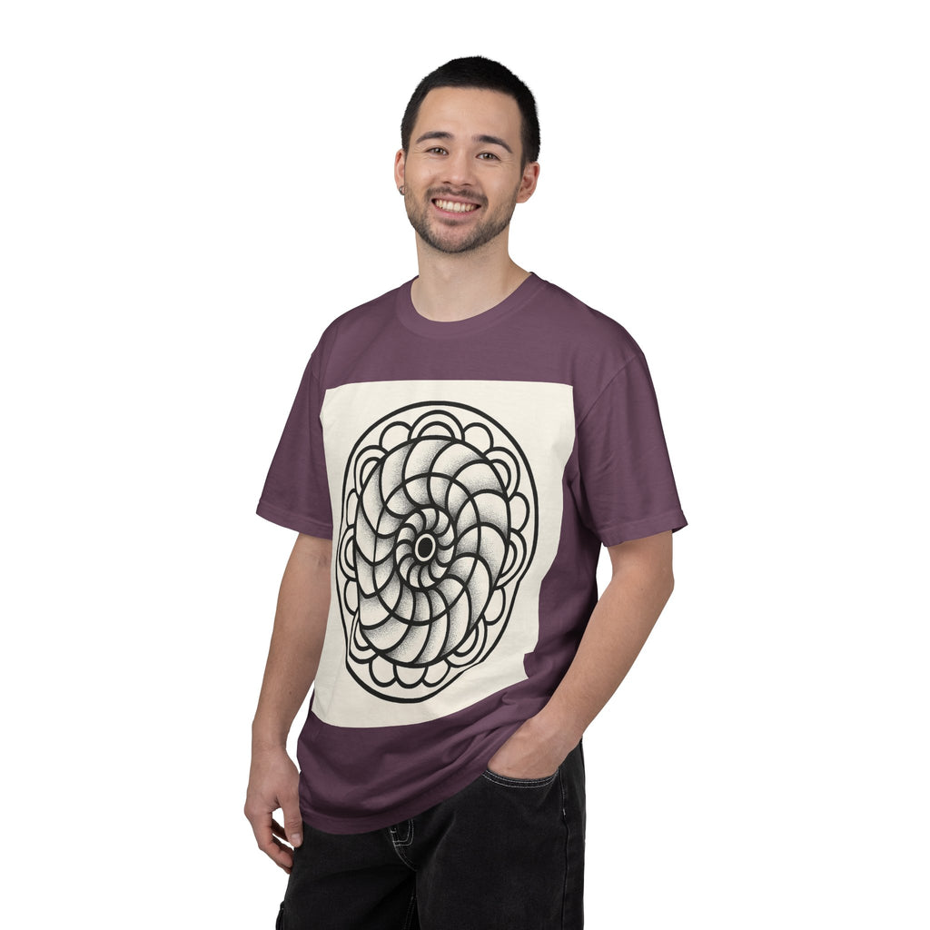 Intricate Black and White Mandala Design