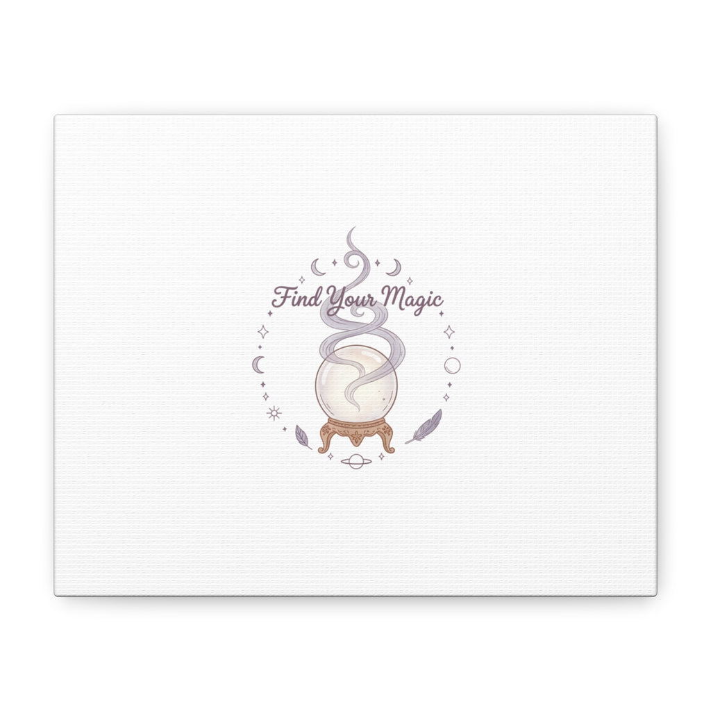 Find Your Magic Canvas | witchcore, moon phase, crystals