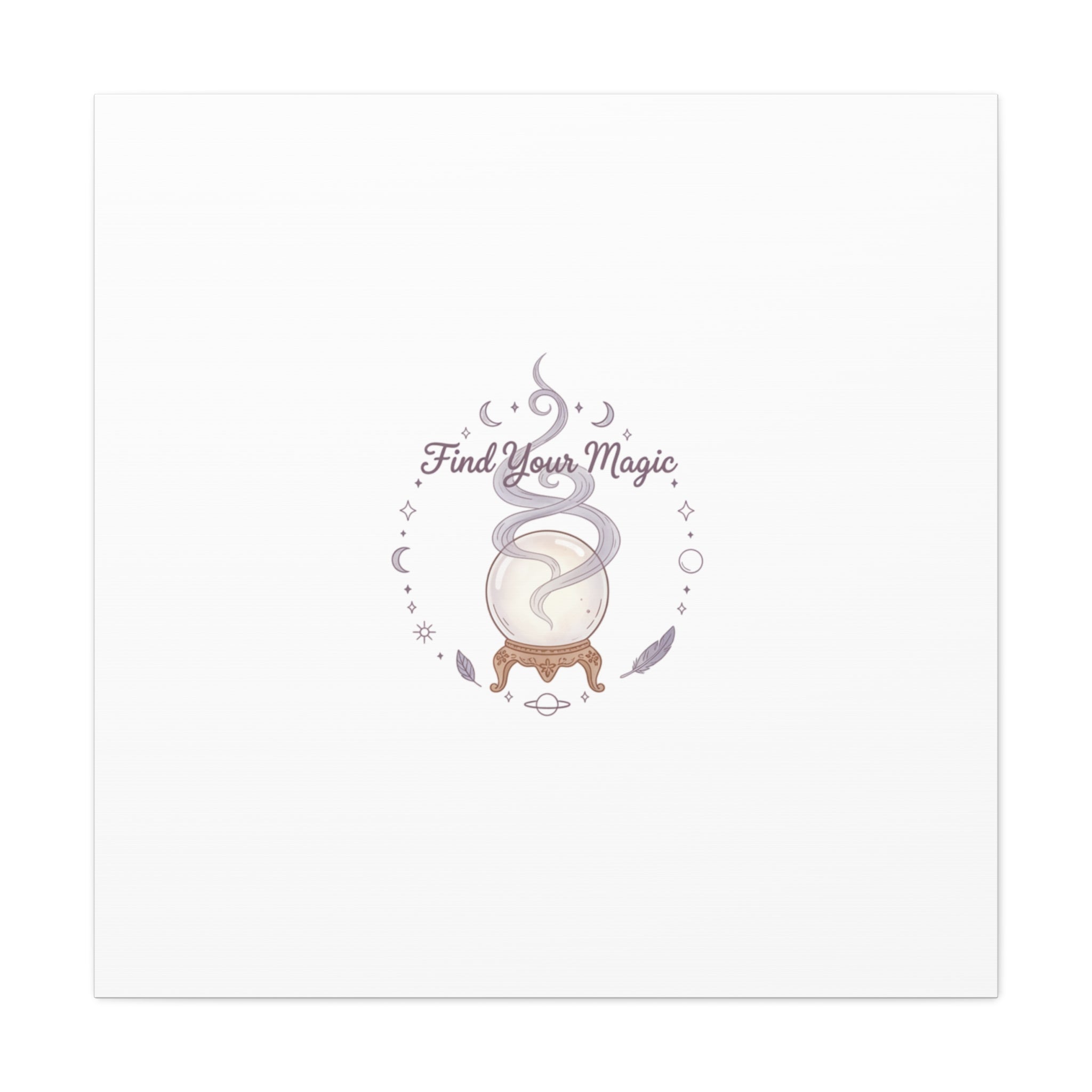 Find Your Magic Canvas | witchcore, moon phase, crystals