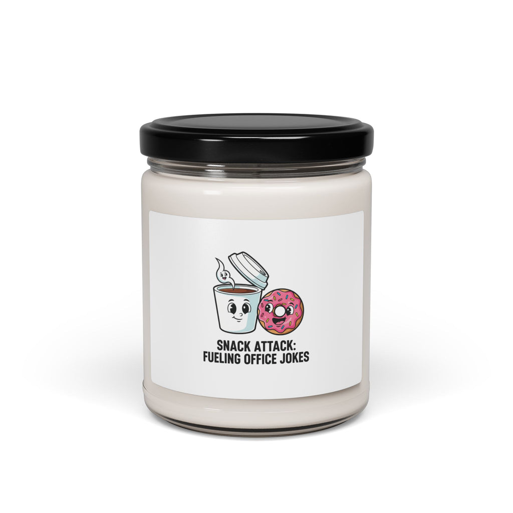 Snack Attack Candle, Soy Candle | Office Humor, Coffee Fuel