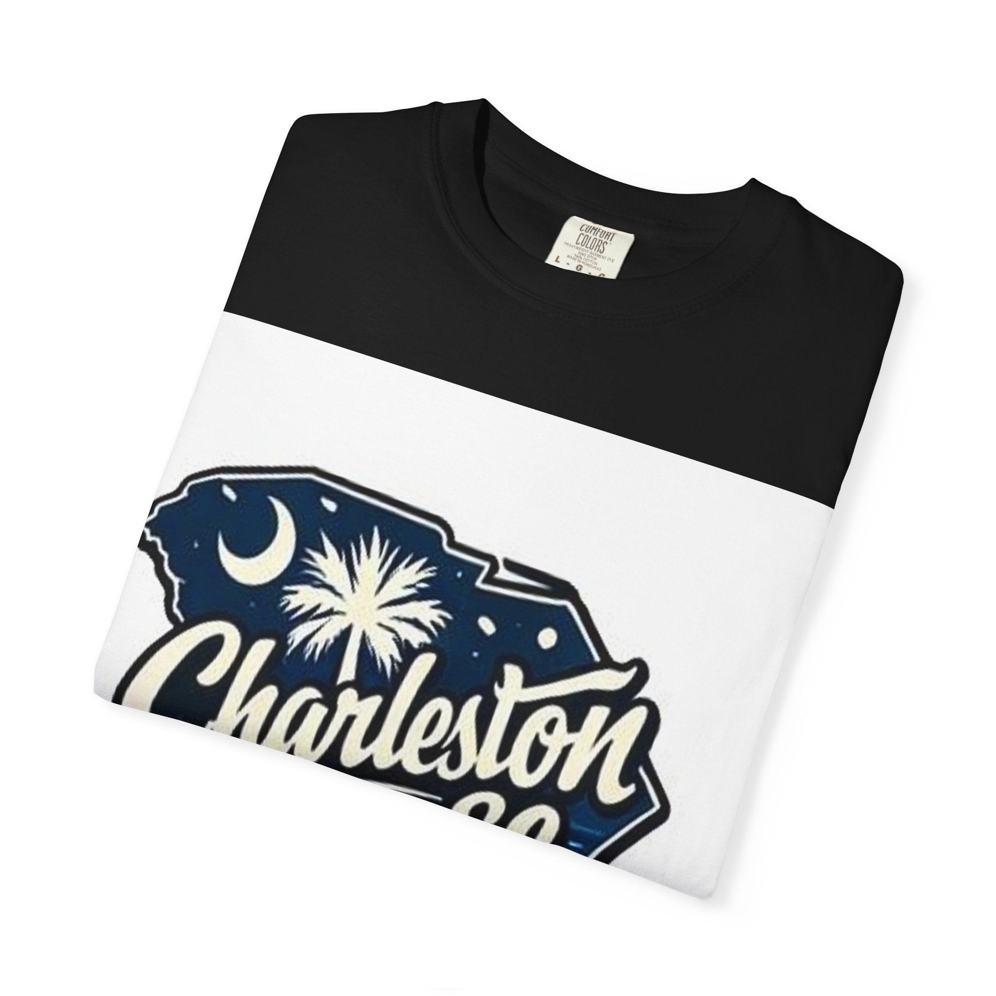 Charleston SC State Outline Logo