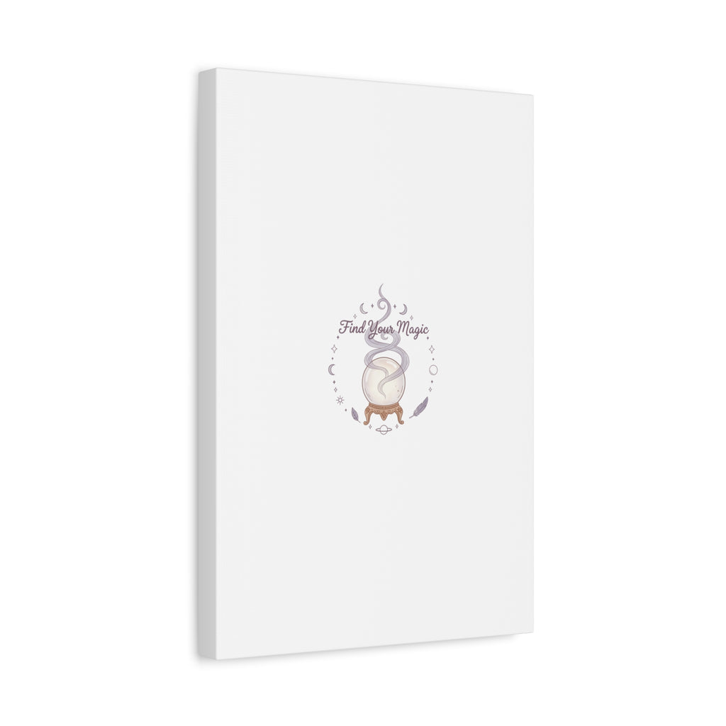 Find Your Magic Canvas | witchcore, moon phase, crystals