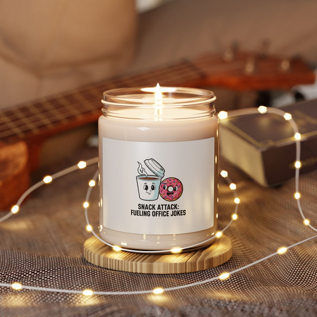 Snack Attack Candle, Soy Candle | Office Humor, Coffee Fuel