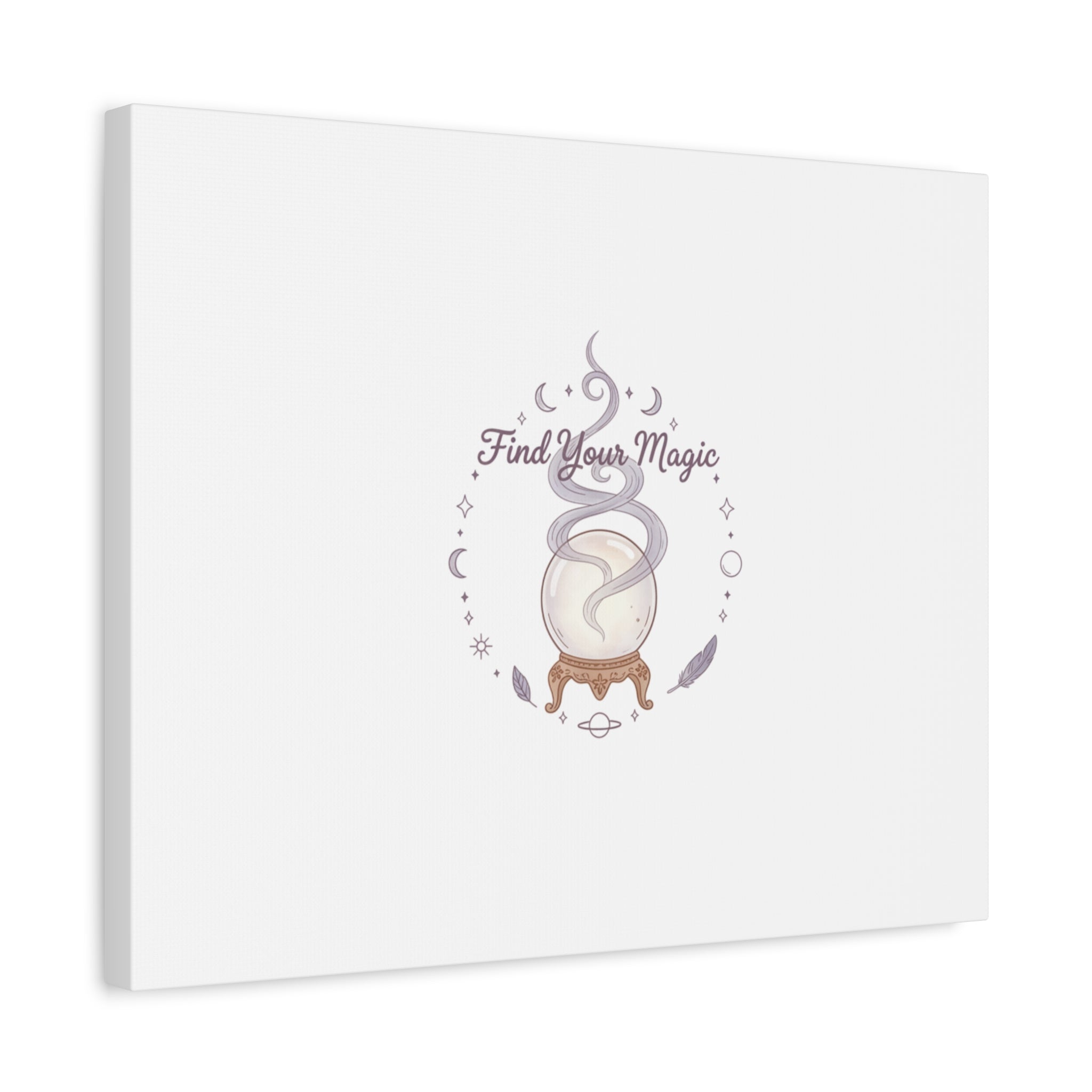 Find Your Magic Canvas | witchcore, moon phase, crystals