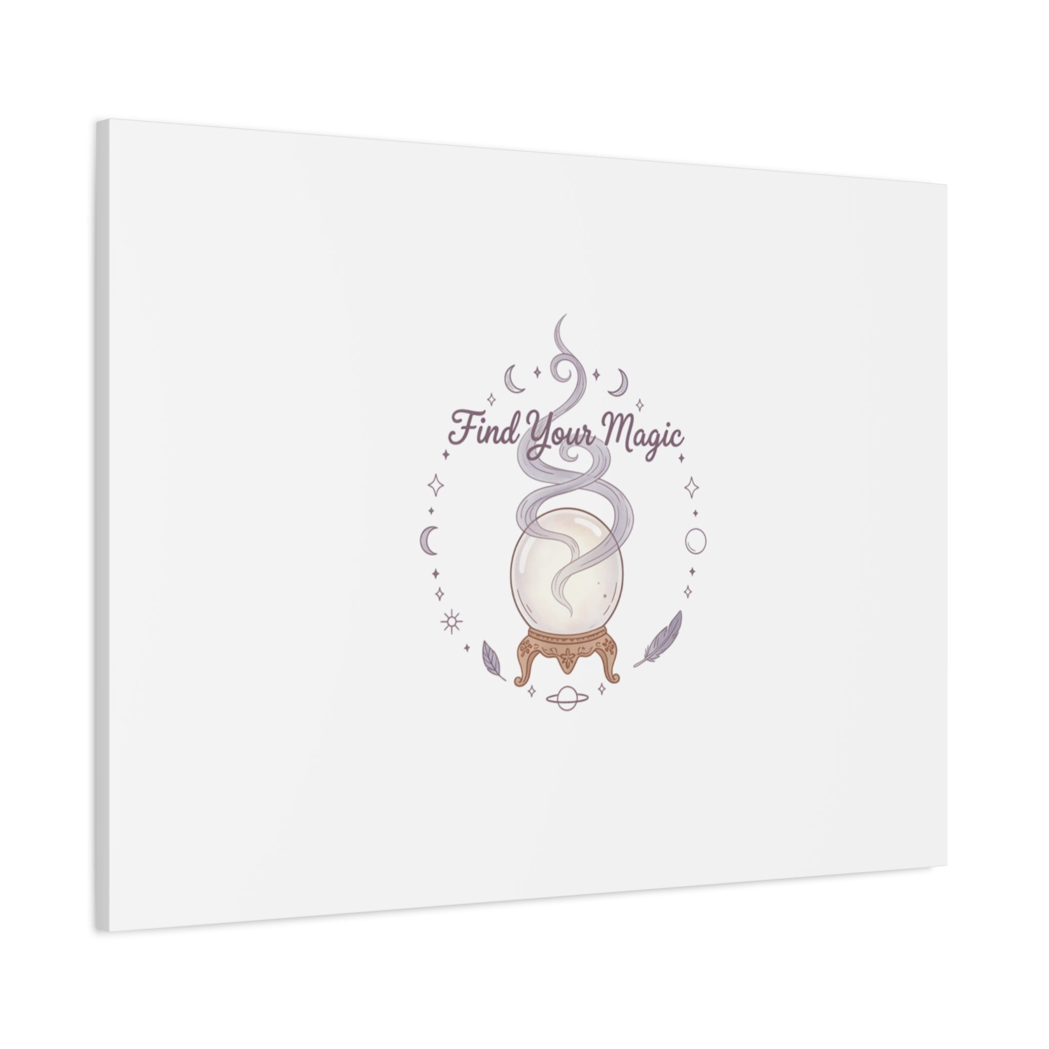Find Your Magic Canvas | witchcore, moon phase, crystals