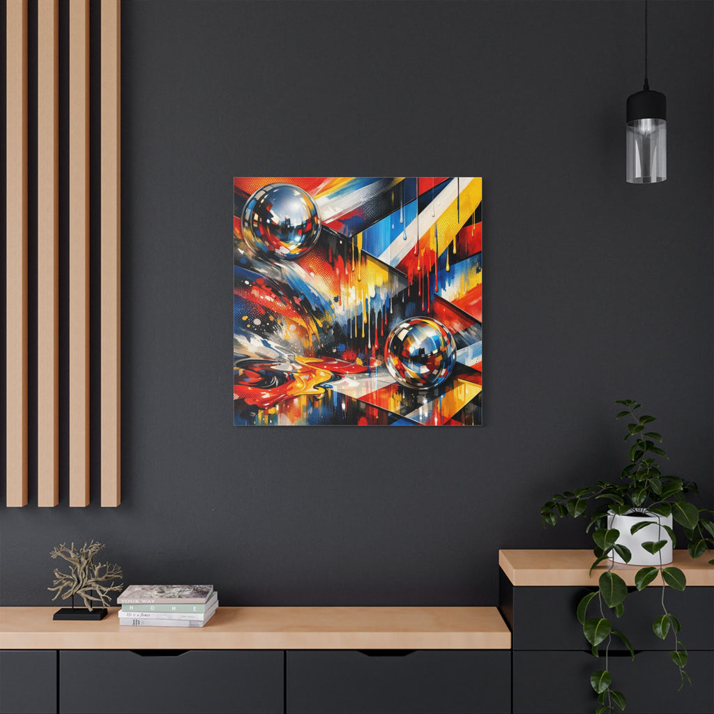 History of Art Series — Satin Canvas Print