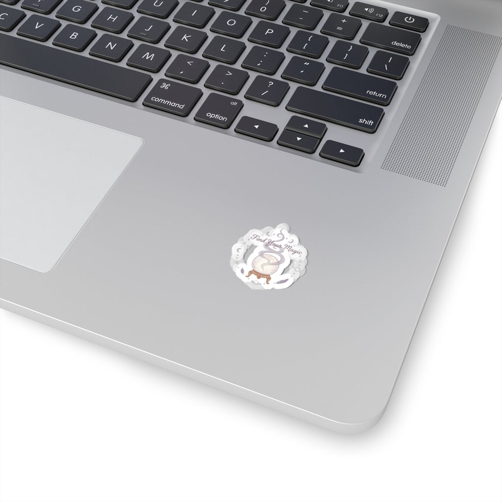 Find Your Magic Cauldron Sticker | witchcore, moon phase, herblore