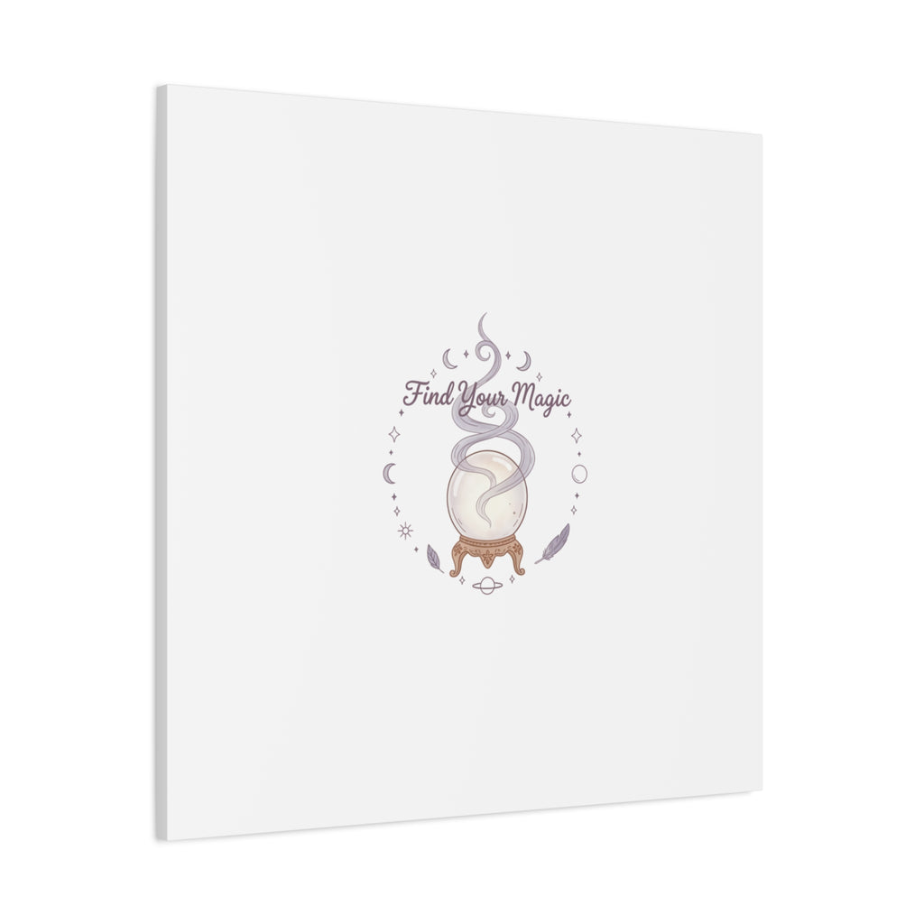 Find Your Magic Canvas | witchcore, moon phase, crystals