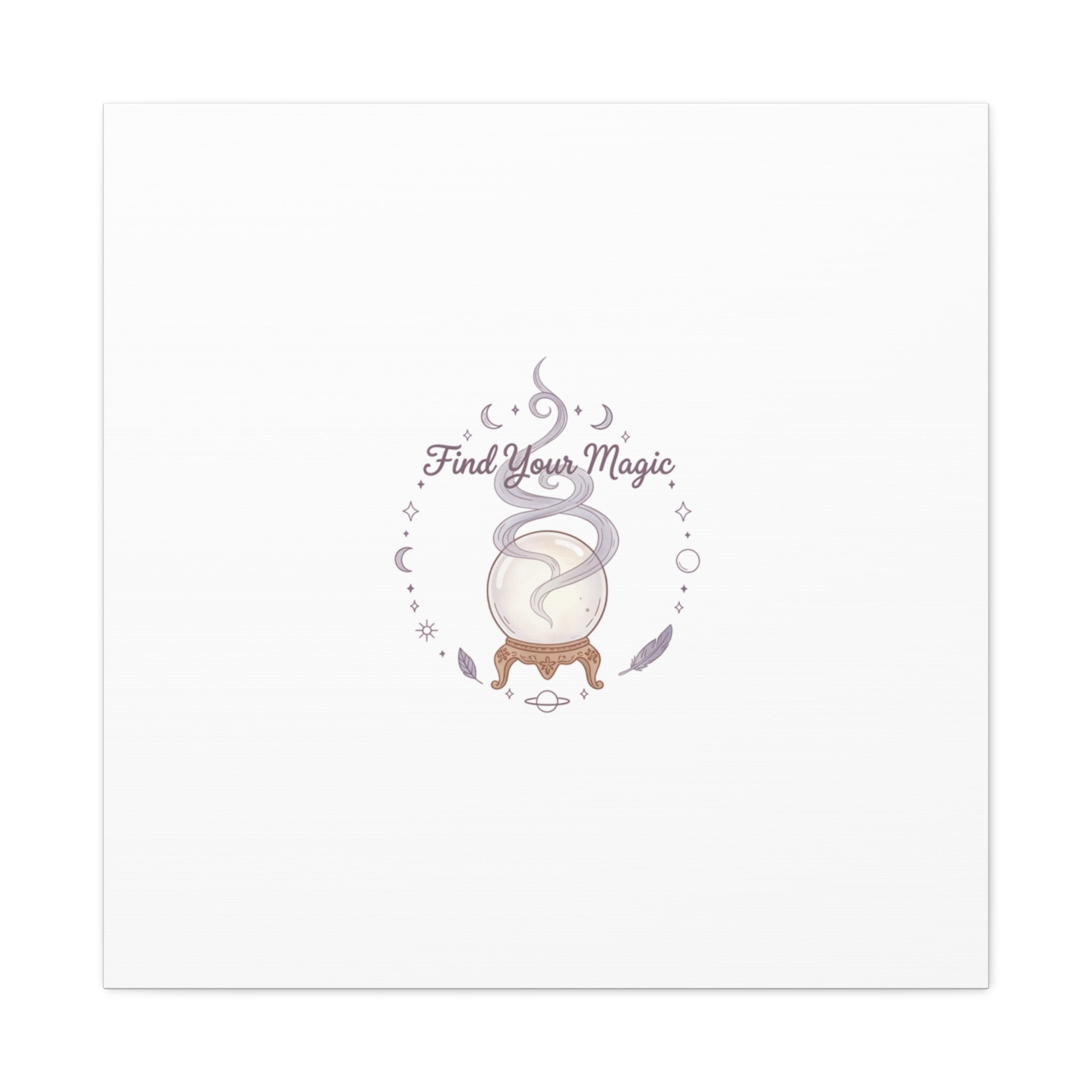 Find Your Magic Canvas | witchcore, moon phase, crystals