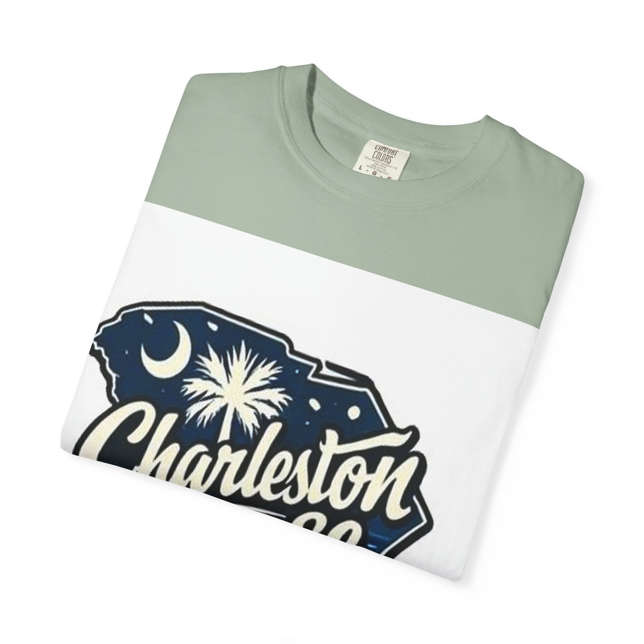 Charleston SC State Outline Logo