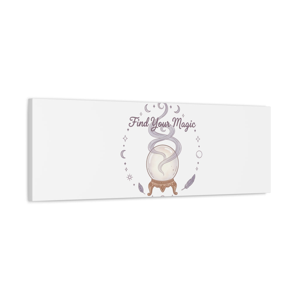 Find Your Magic Canvas | witchcore, moon phase, crystals