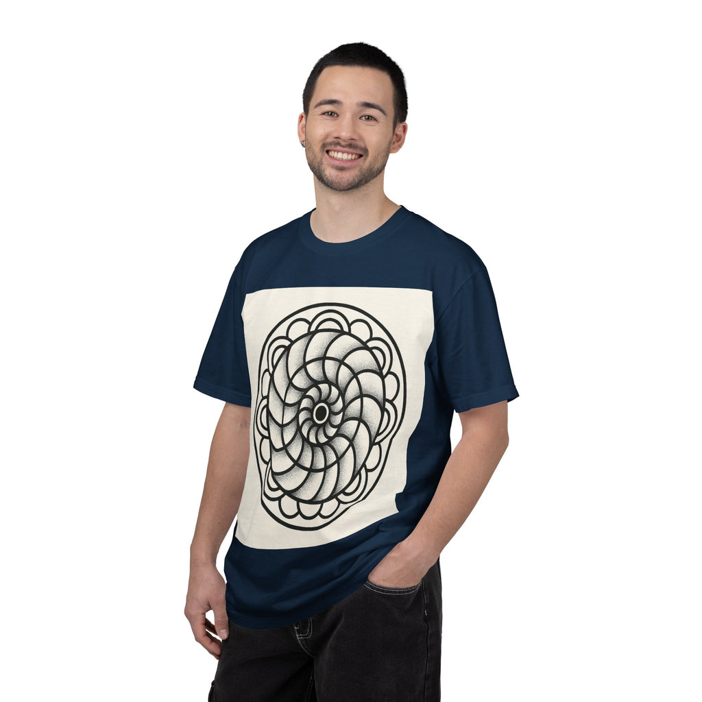 Intricate Black and White Mandala Design