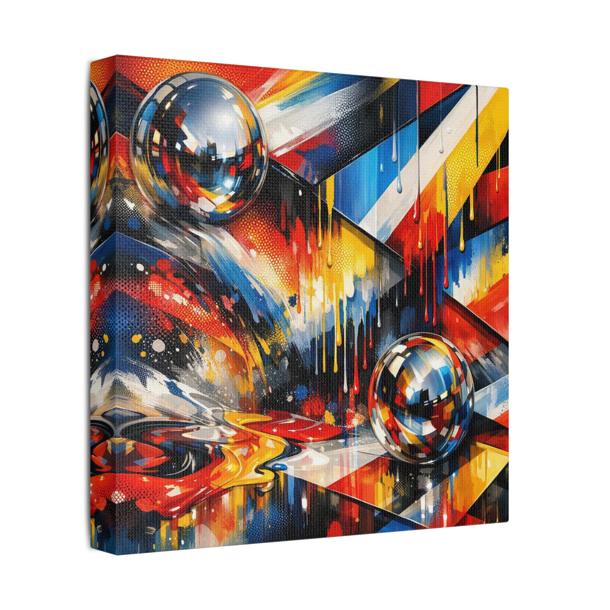 History of Art Series — Satin Canvas Print