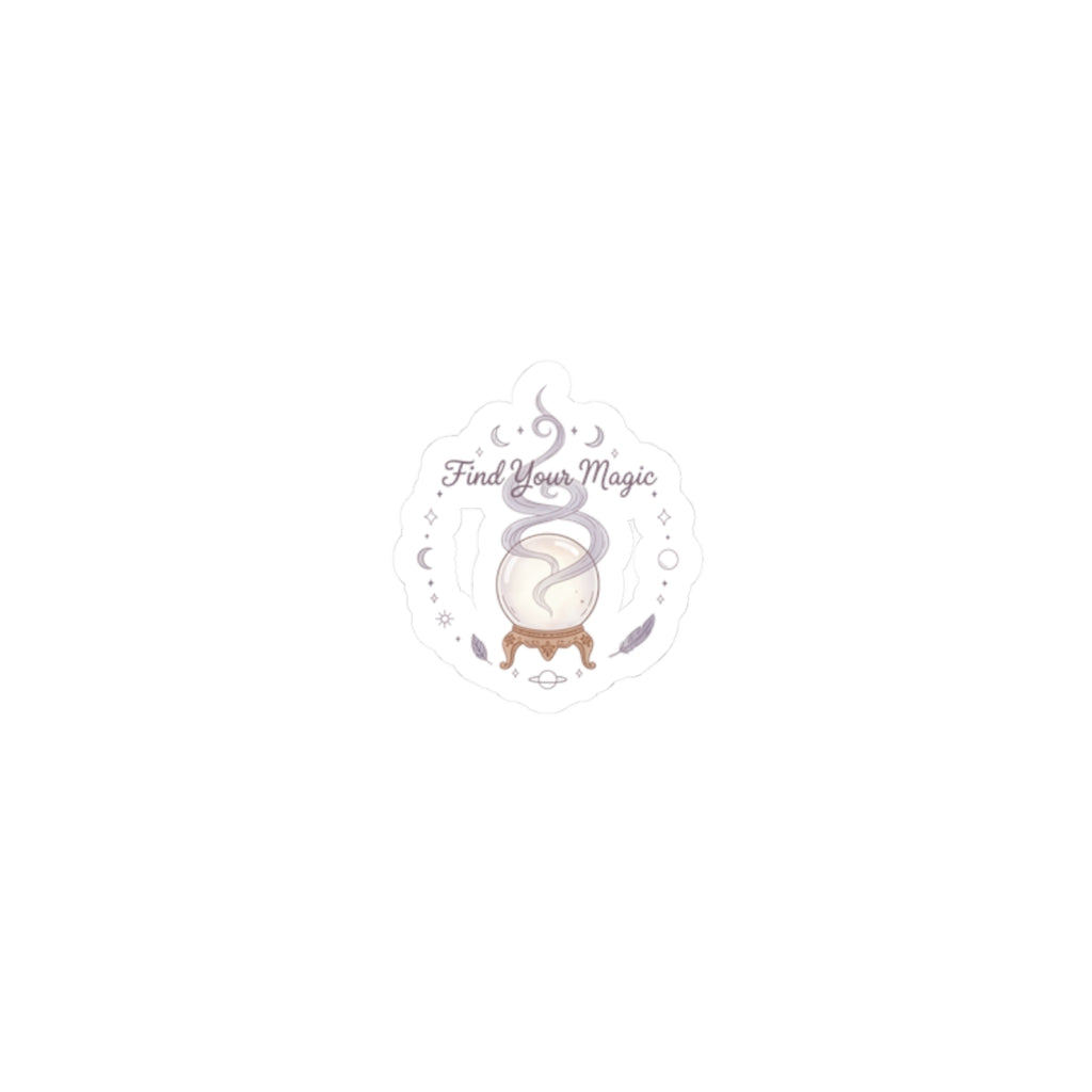 Find Your Magic Cauldron Sticker | witchcore, moon phase, herblore