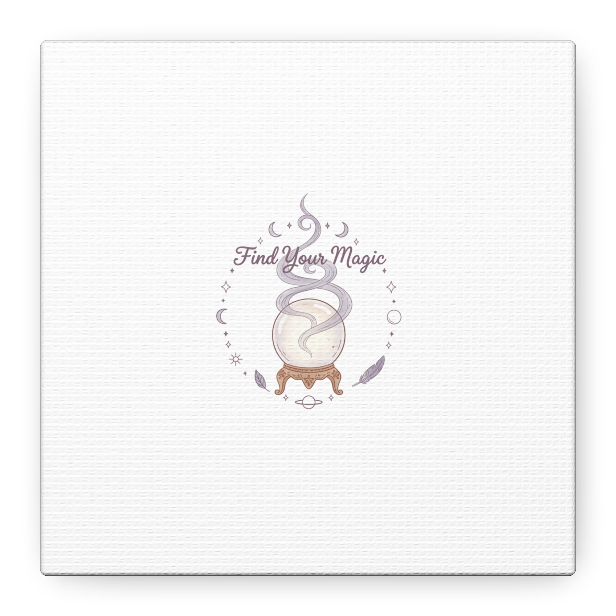 Find Your Magic Canvas | witchcore, moon phase, crystals