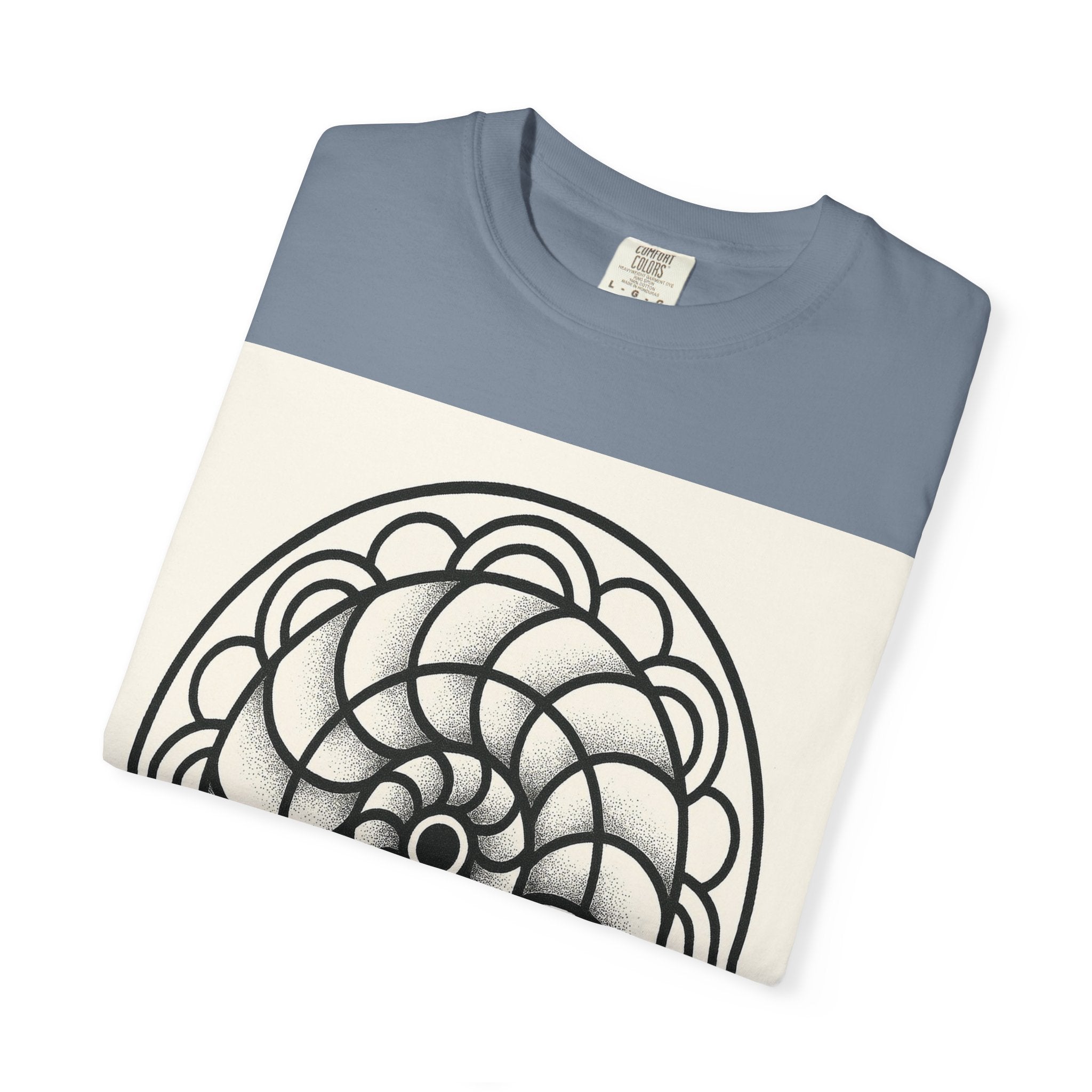 Intricate Black and White Mandala Design