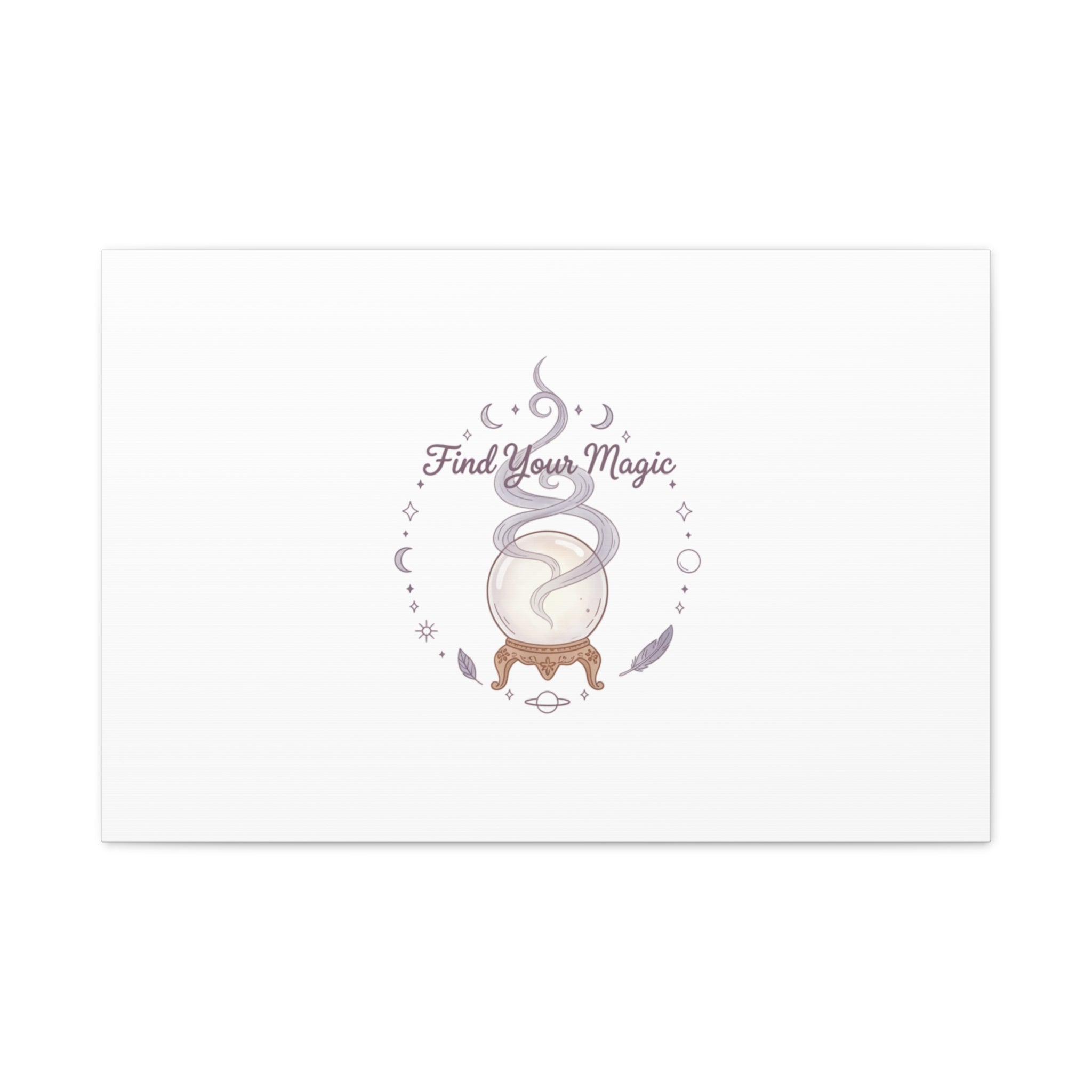 Find Your Magic Canvas | witchcore, moon phase, crystals