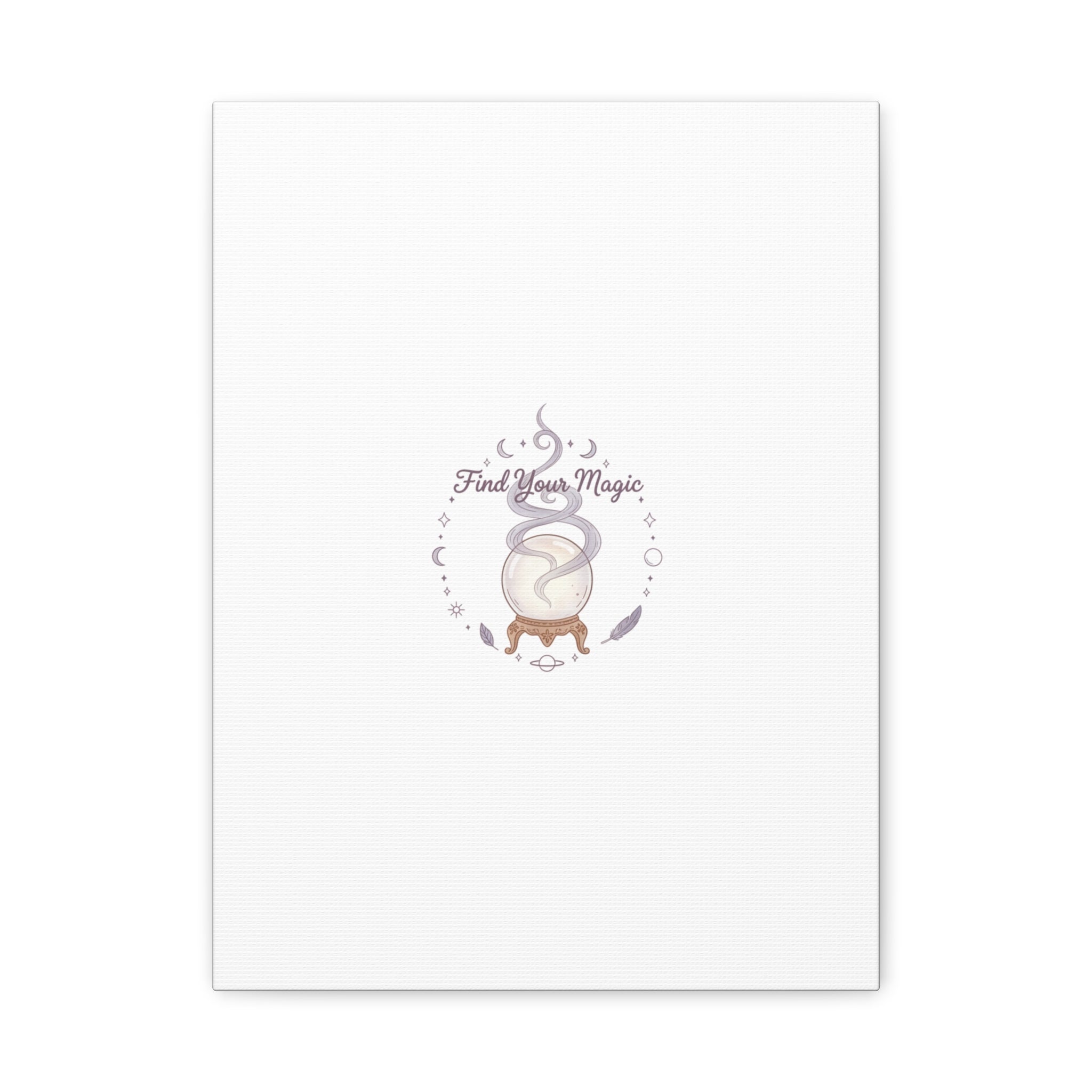 Find Your Magic Canvas | witchcore, moon phase, crystals