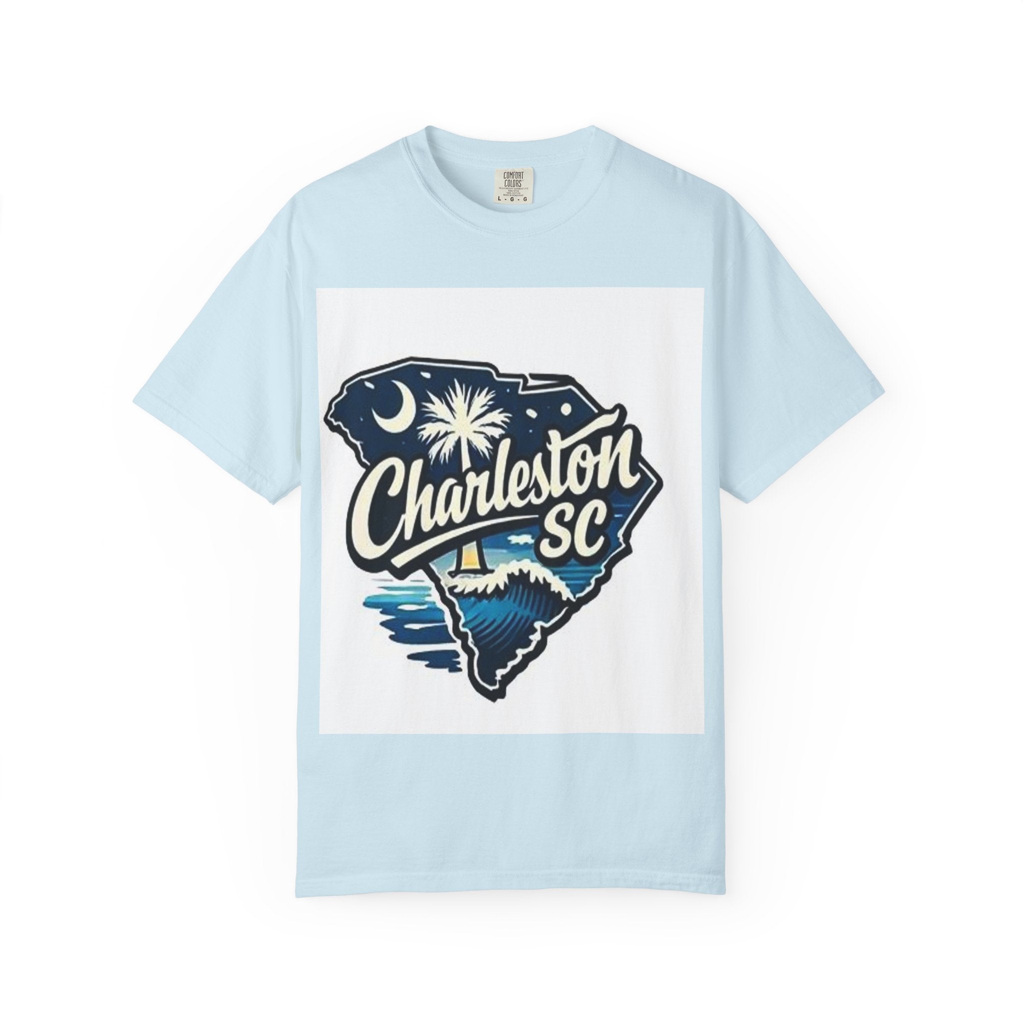 Charleston SC State Outline Logo