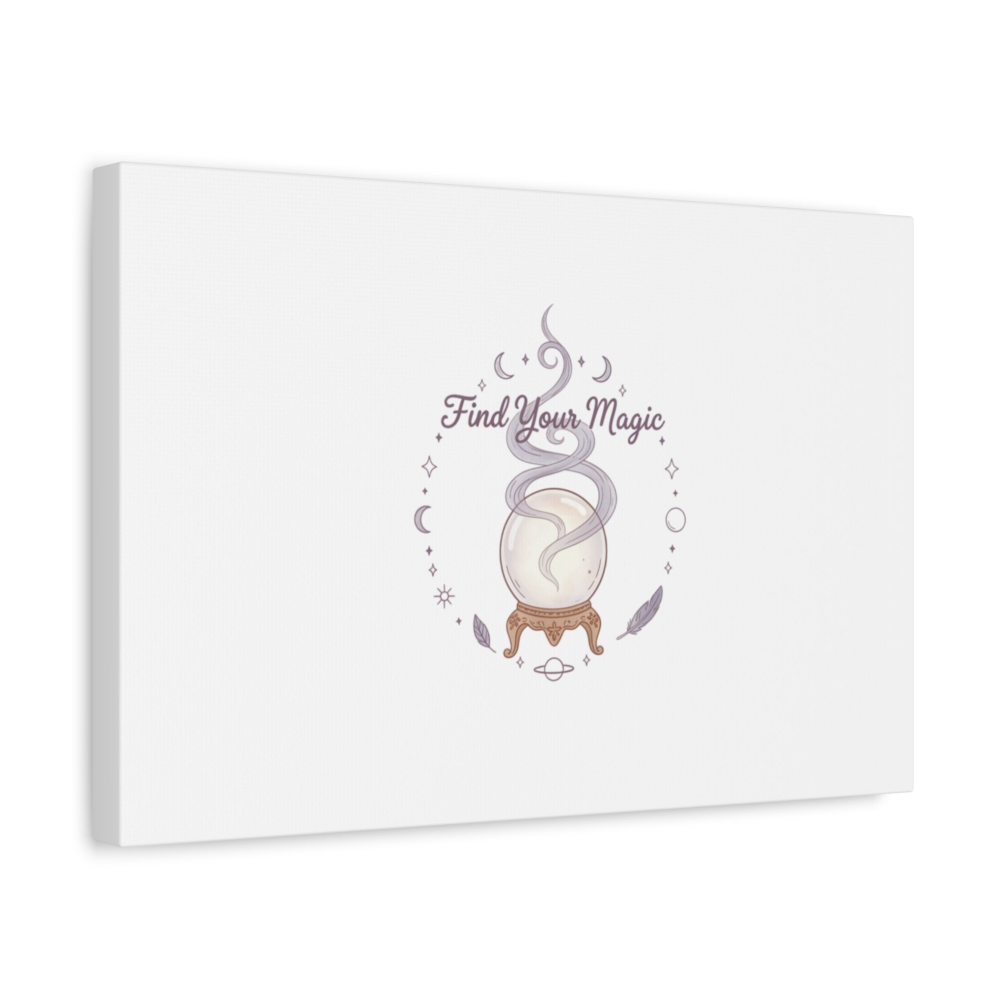 Find Your Magic Canvas | witchcore, moon phase, crystals