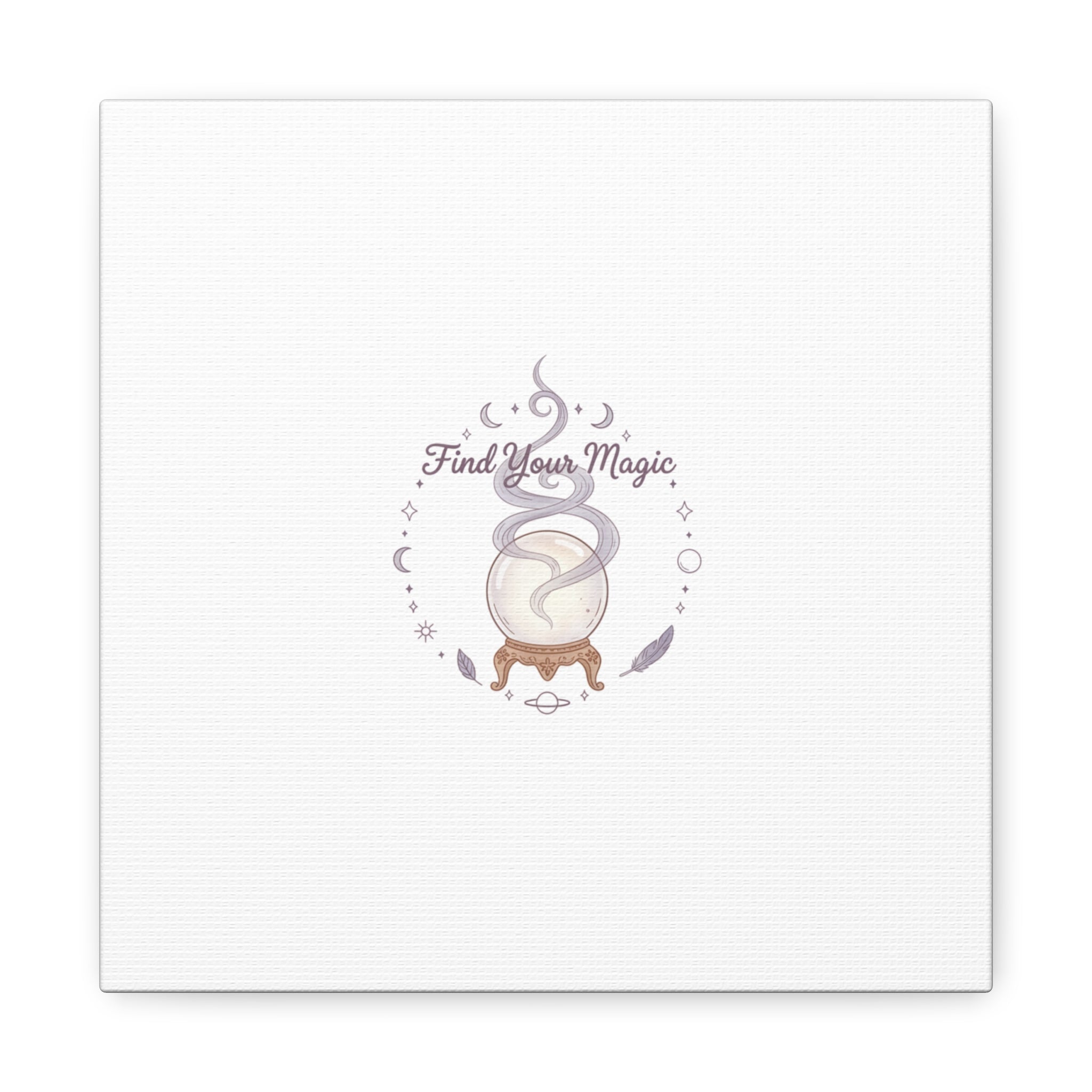 Find Your Magic Canvas | witchcore, moon phase, crystals