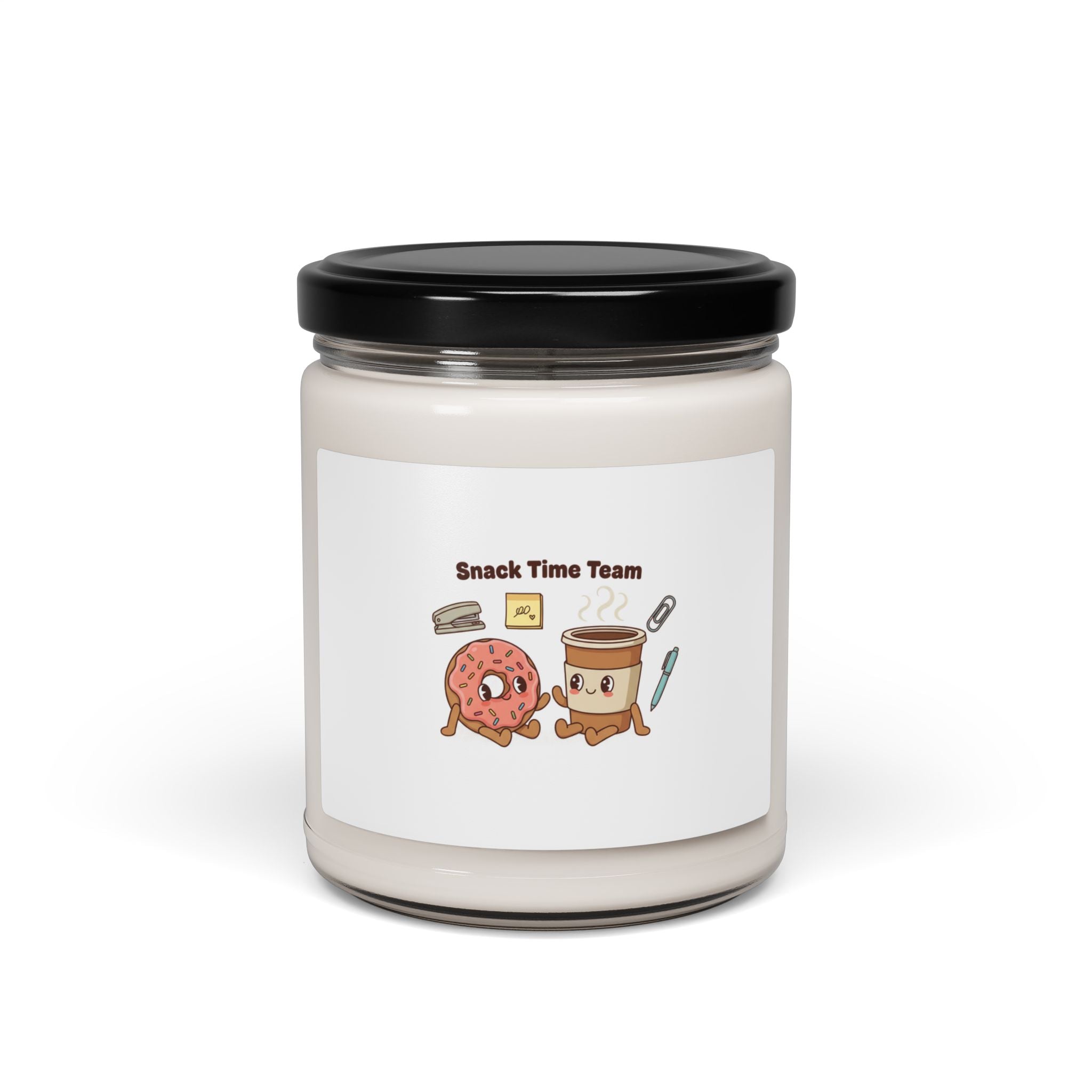 Snack Time Team Candle | Office Humor, Coffee Fuel soy candle
