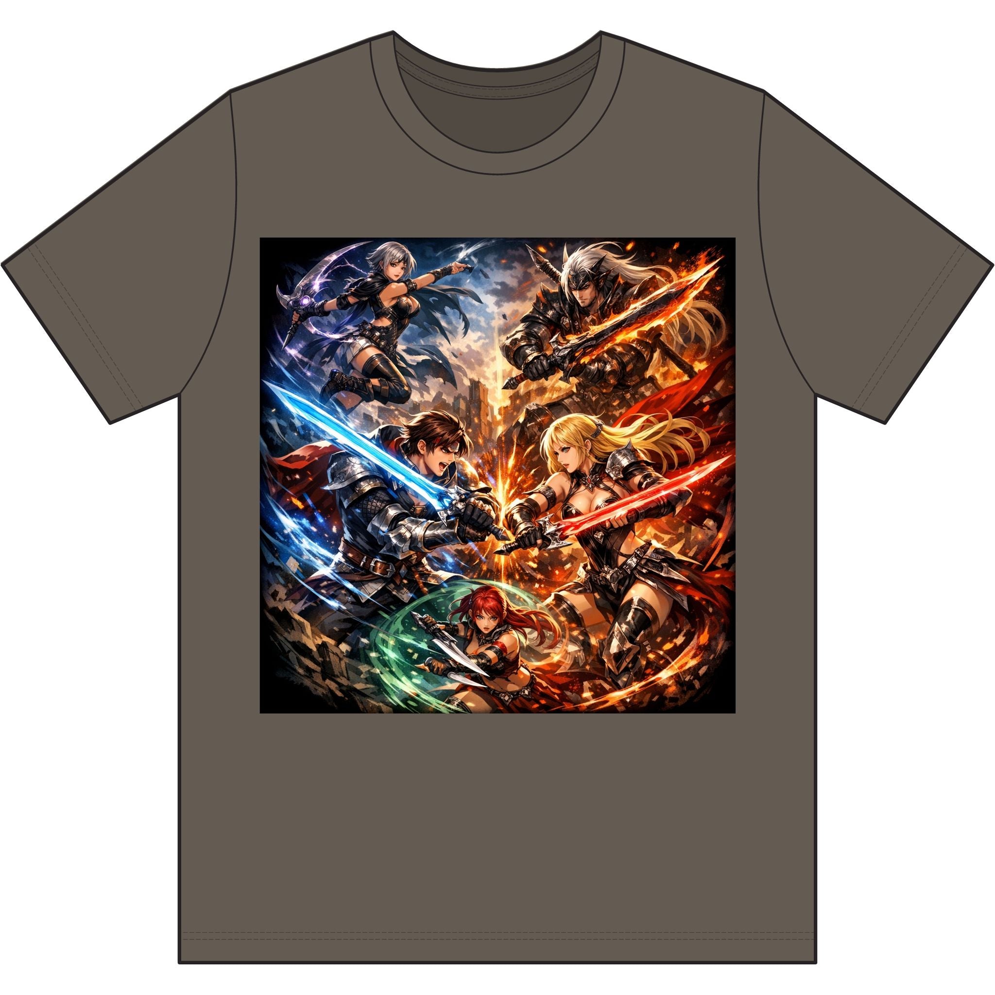 Clash of the Five Warriors