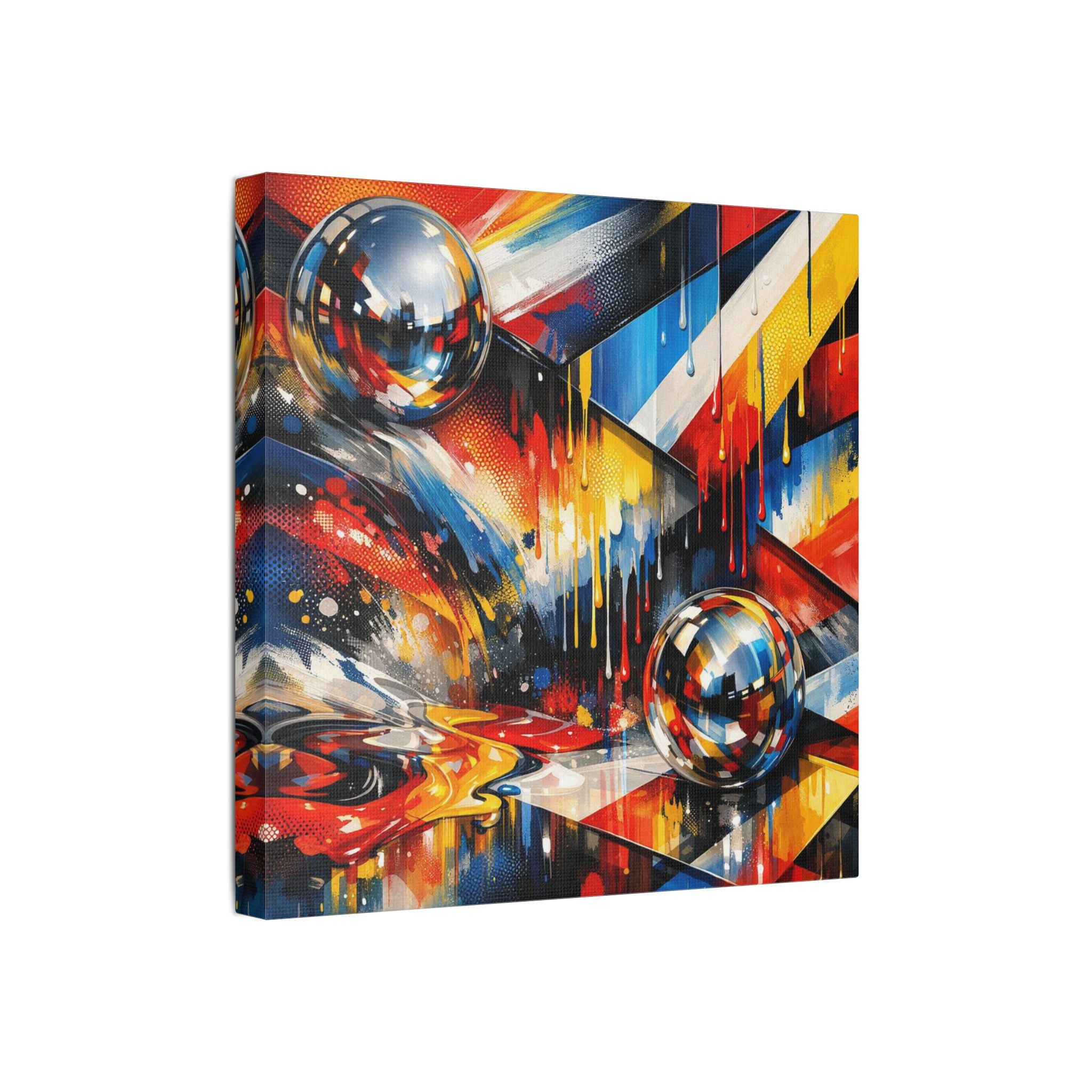 History of Art Series — Satin Canvas Print