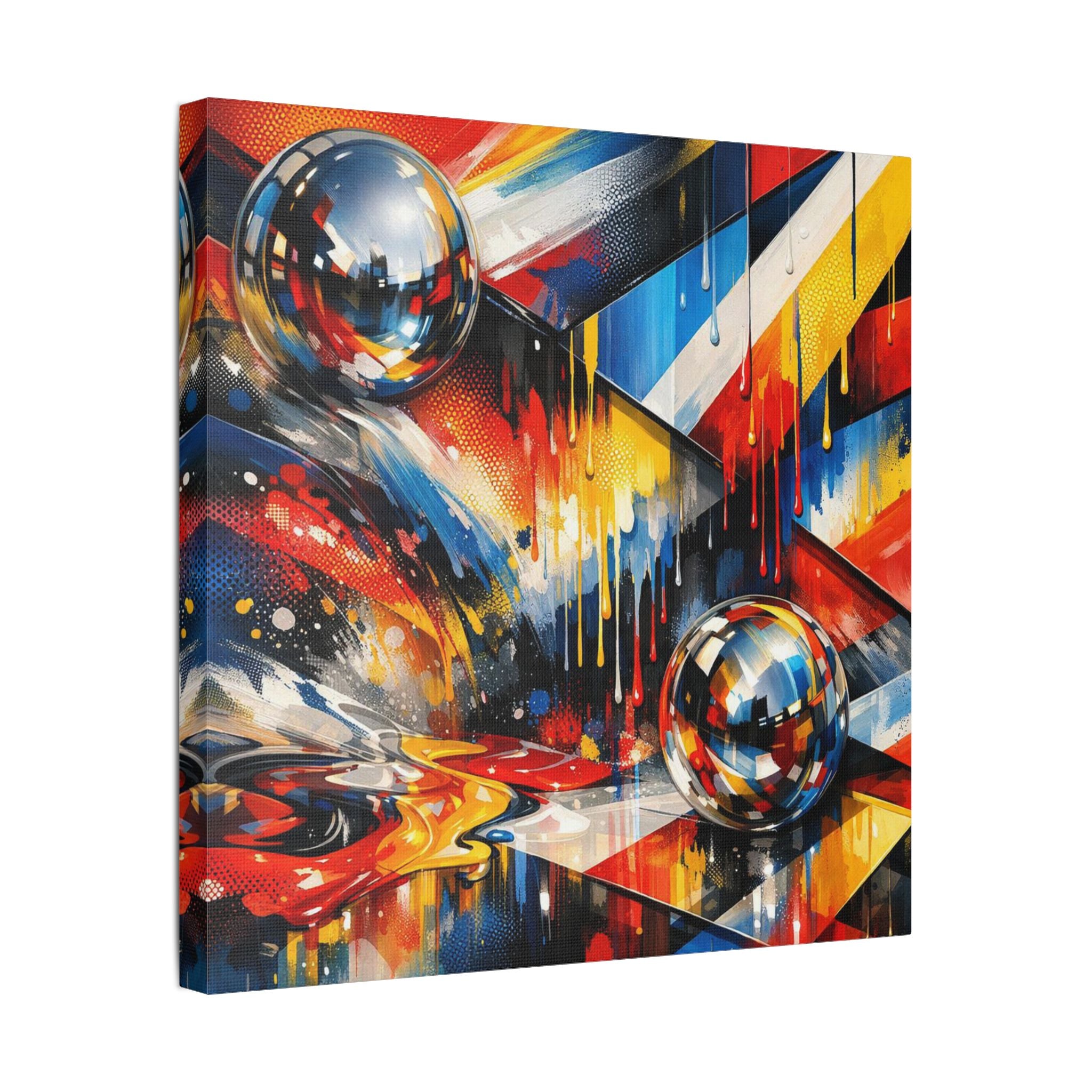 History of Art Series — Satin Canvas Print