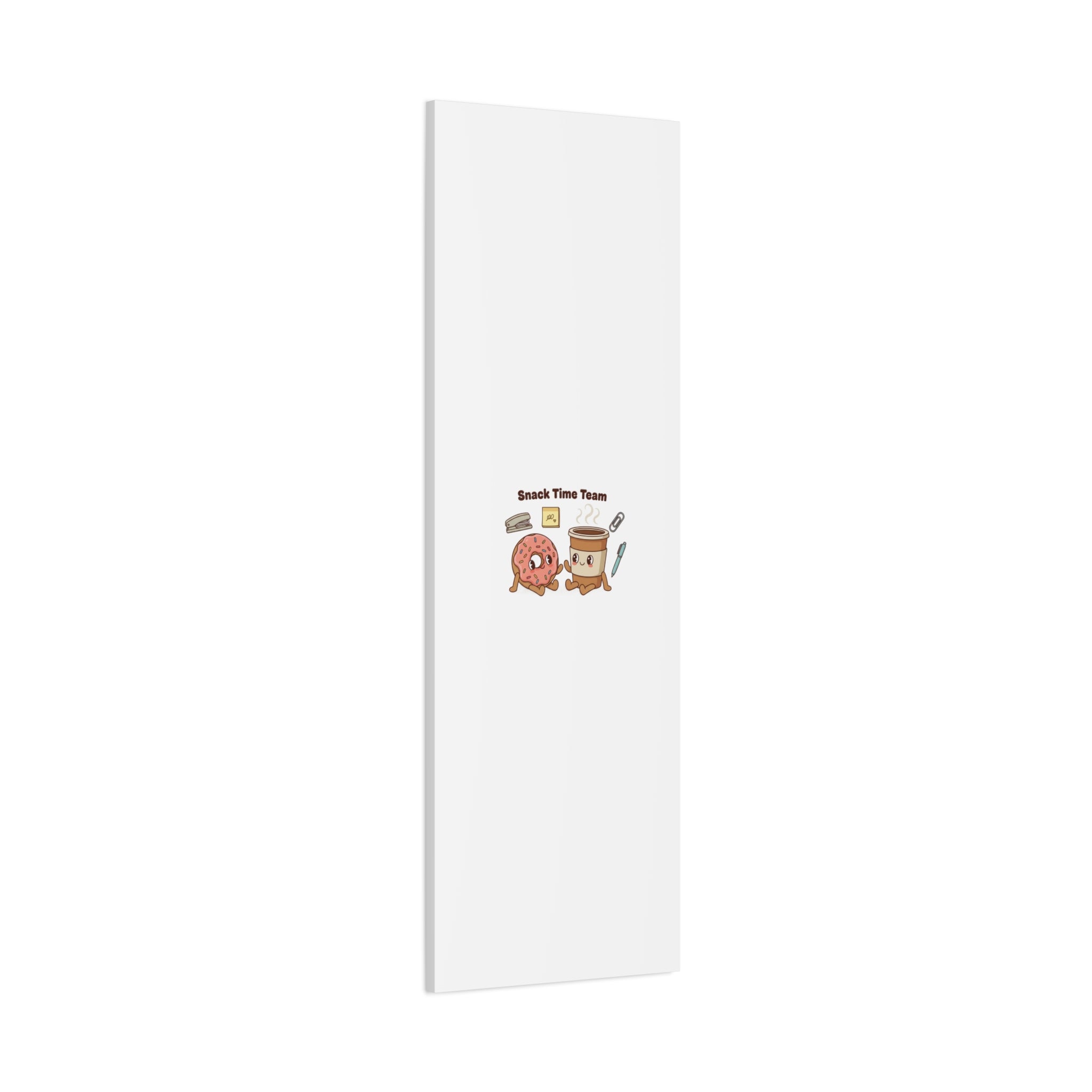 Snack Time Team Canvas | office humor, coffee fuel