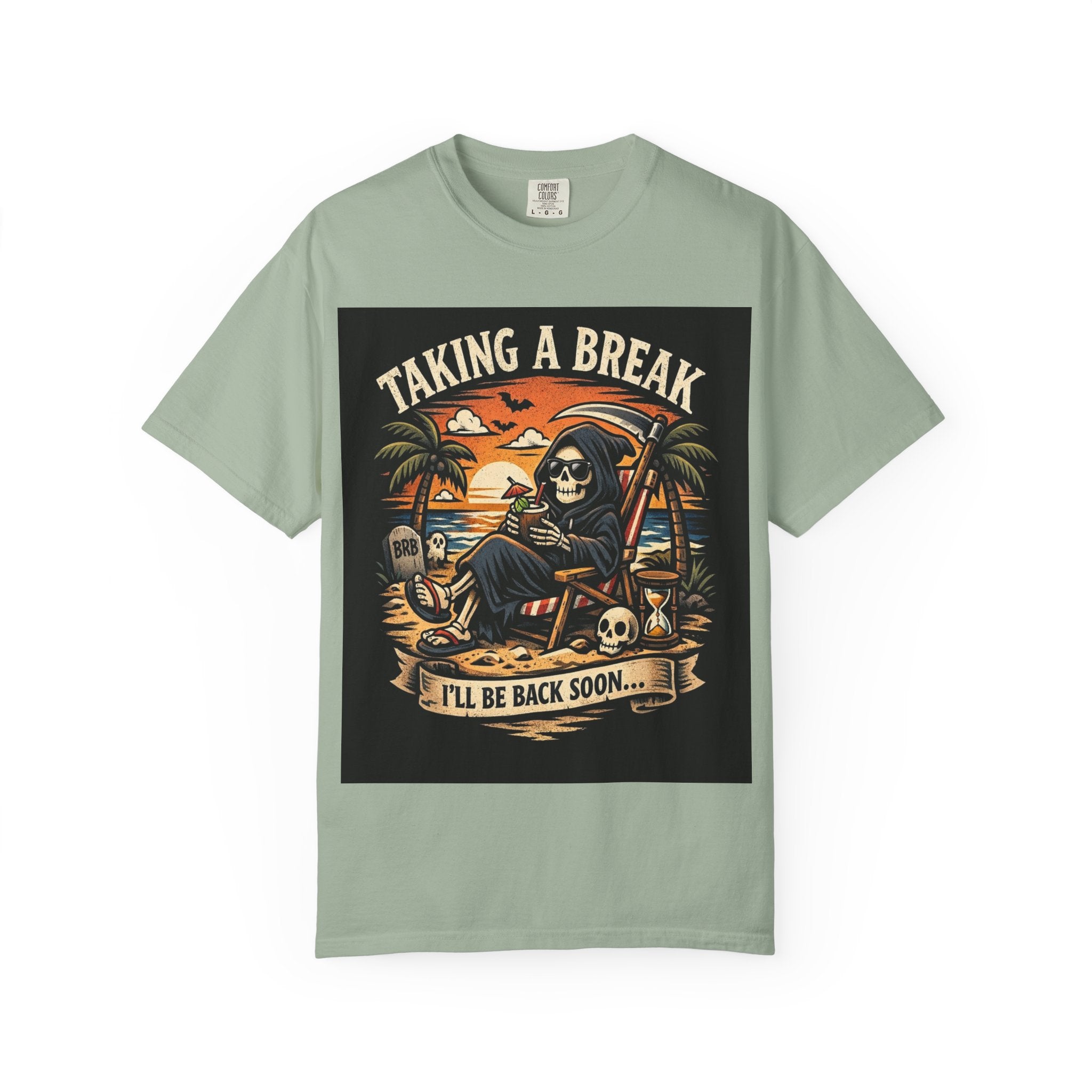 Grim Reaper's Beach Vacation