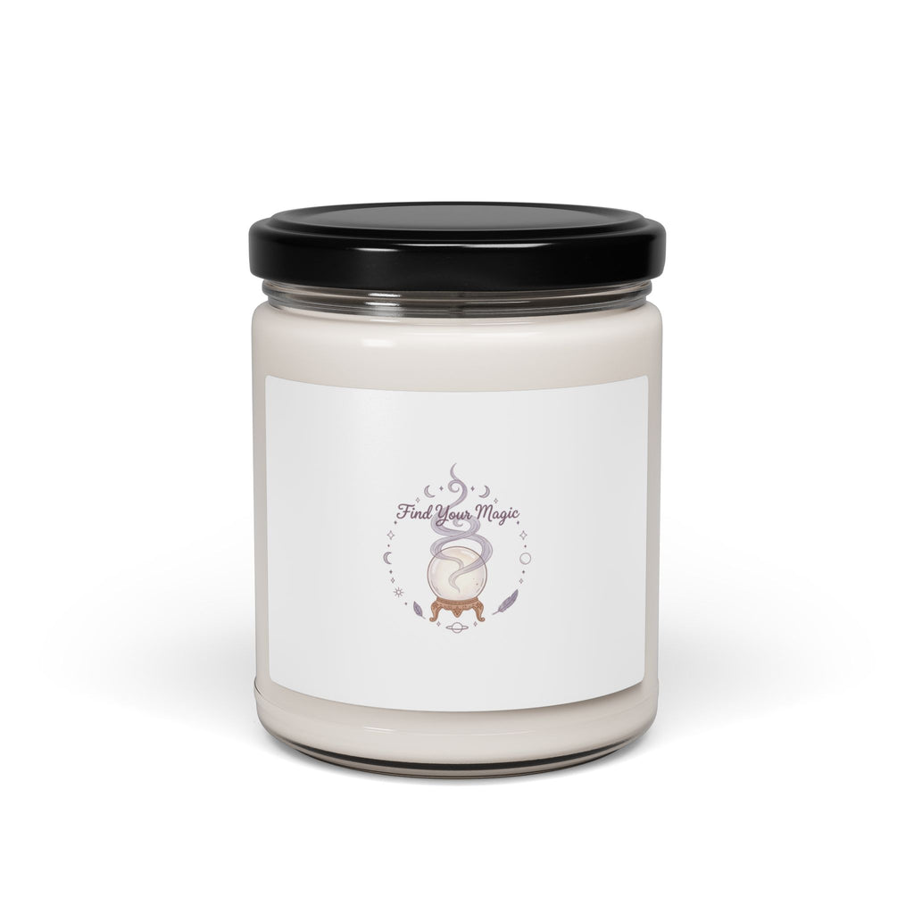Moon Phase Herbal Soy Candle, Witchcore Mystic | Crystals, Herblore