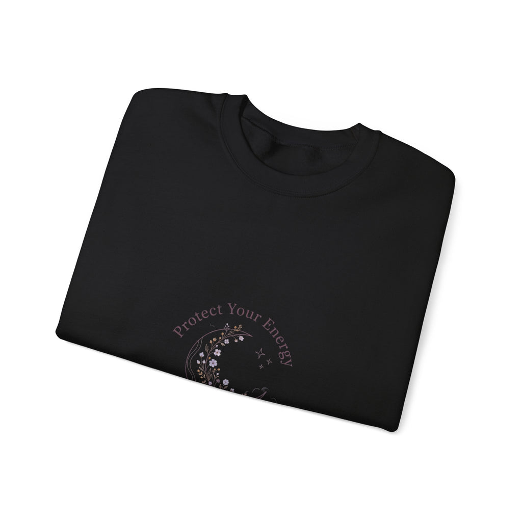 Protect Your Energy Moon Phase Sweatshirt | witchcore, celestial