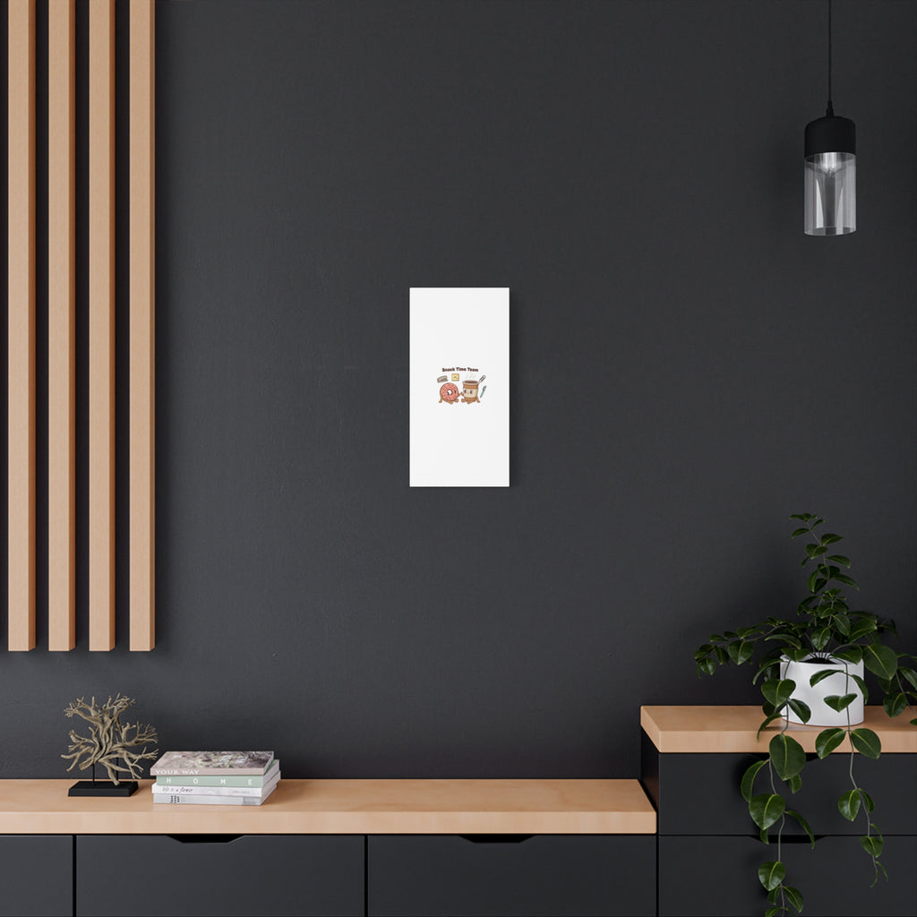 Snack Time Team Canvas | office humor, coffee fuel