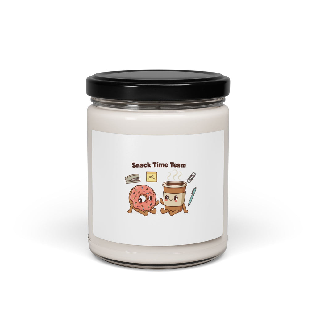Snack Time Team Candle | Office Humor, Coffee Fuel soy candle