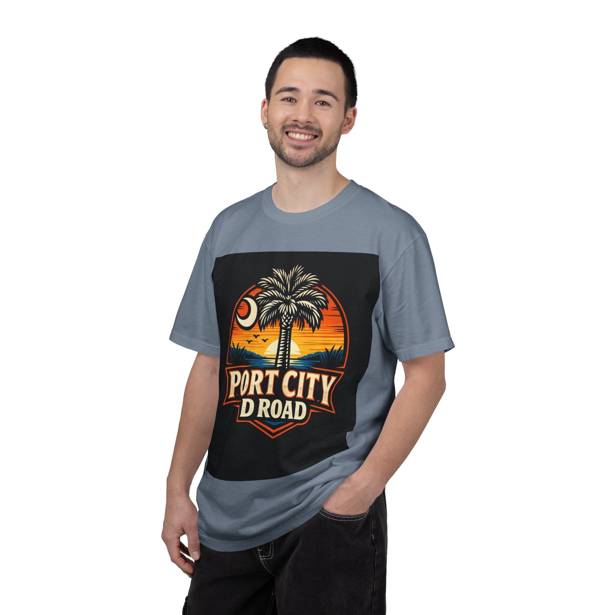 Tropical Sunset Palm